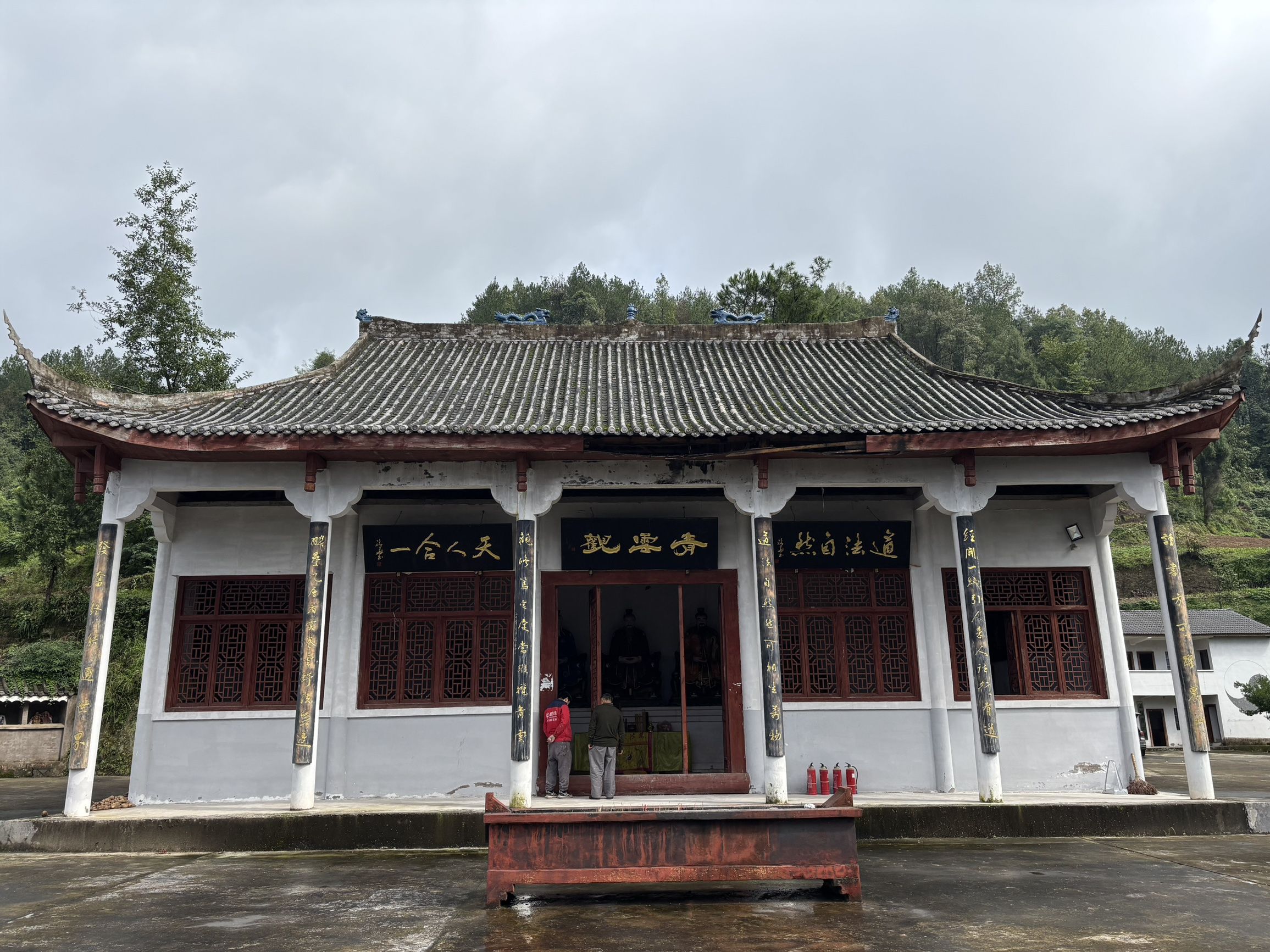 渠县青云观实景照片