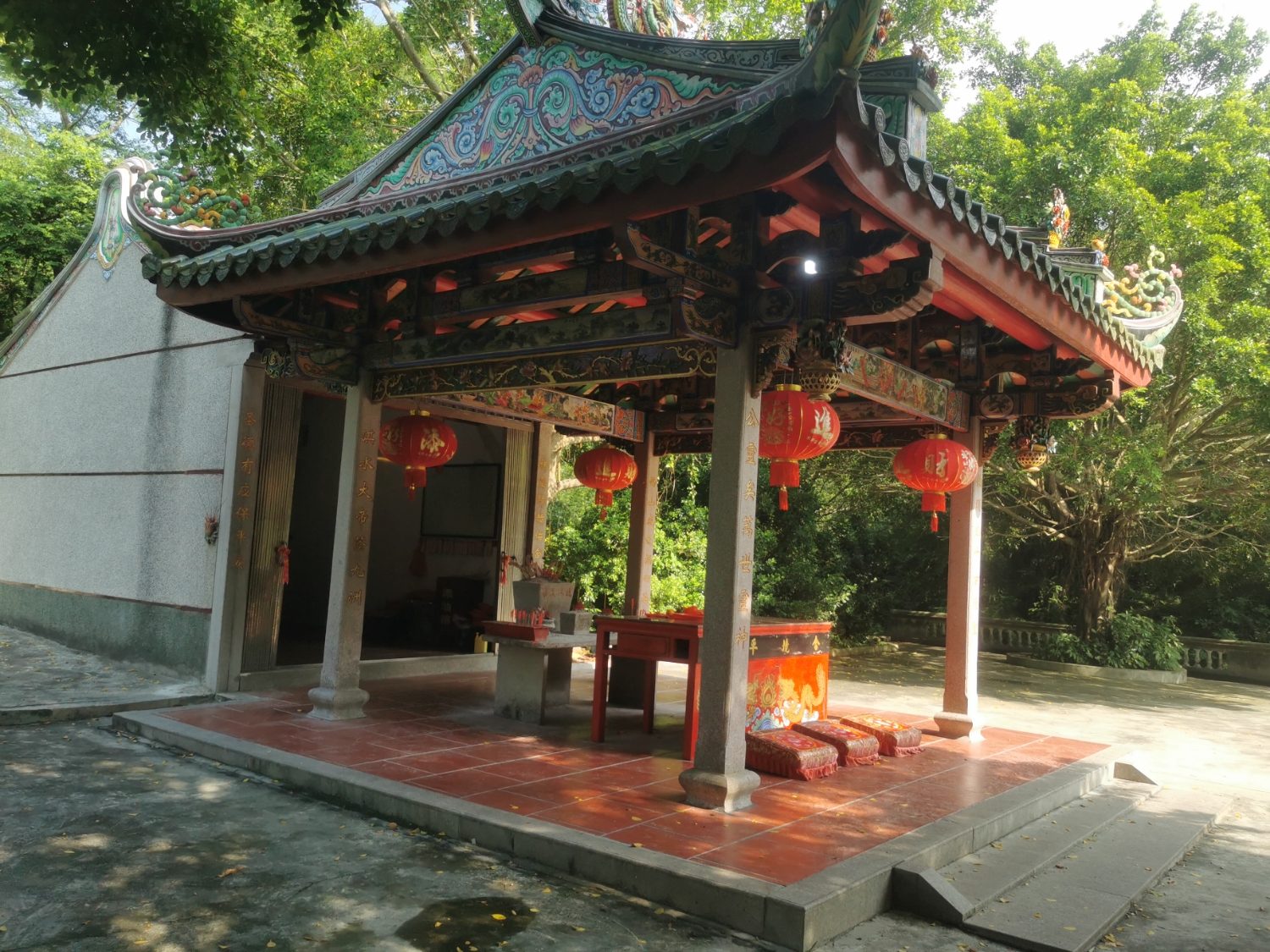 西淇伯公宫实景照片