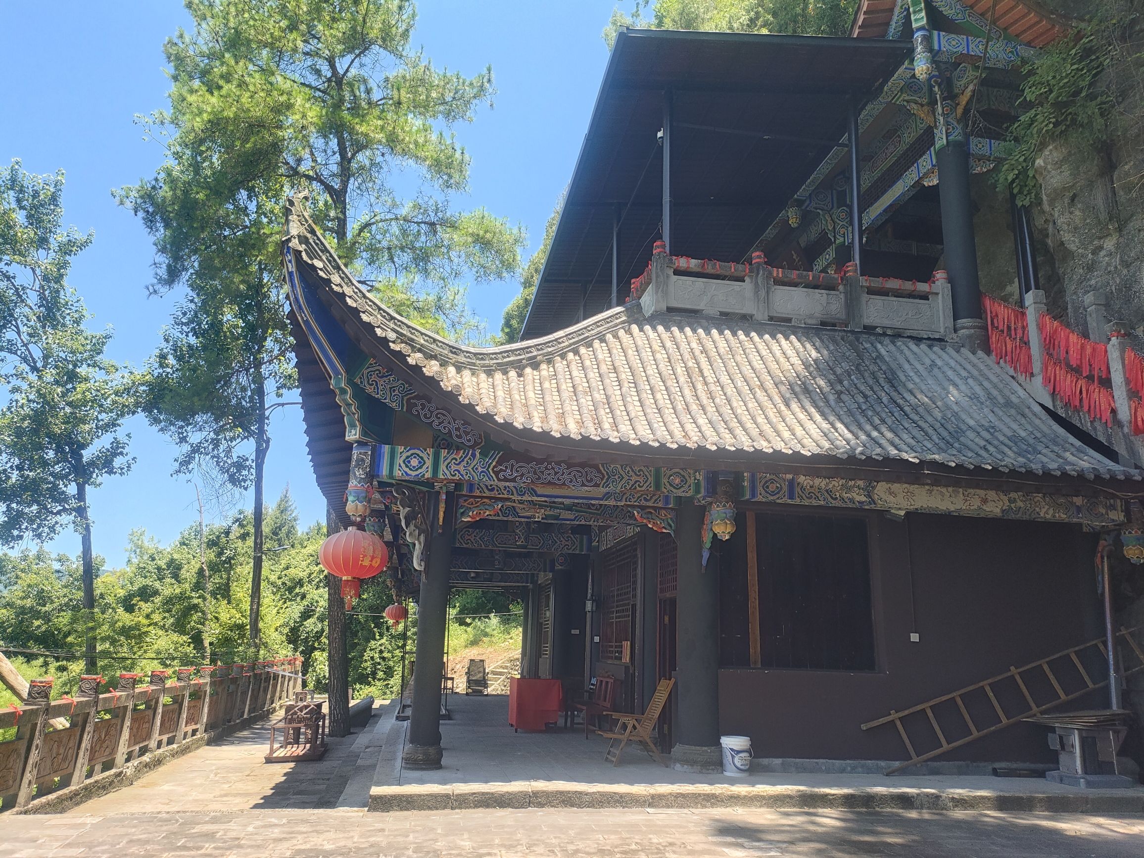苍溪县武当山老君阁实景照片