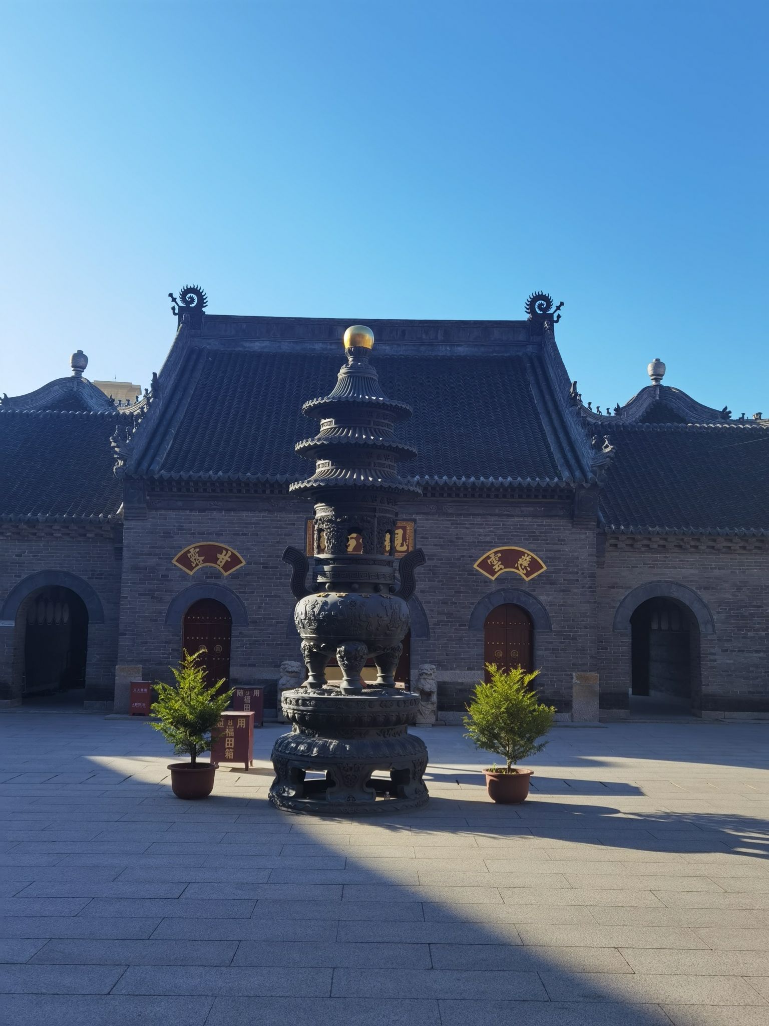 华南站观音寺实景照片