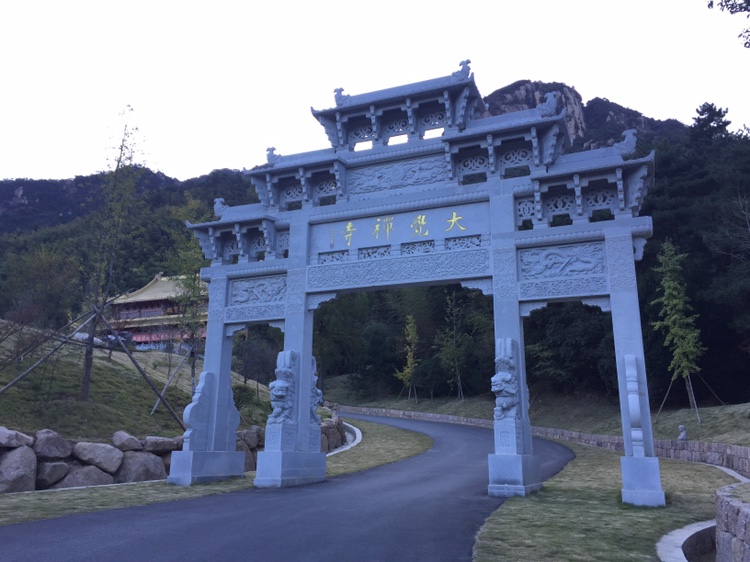 九华山风景区-大觉禅寺实景照片