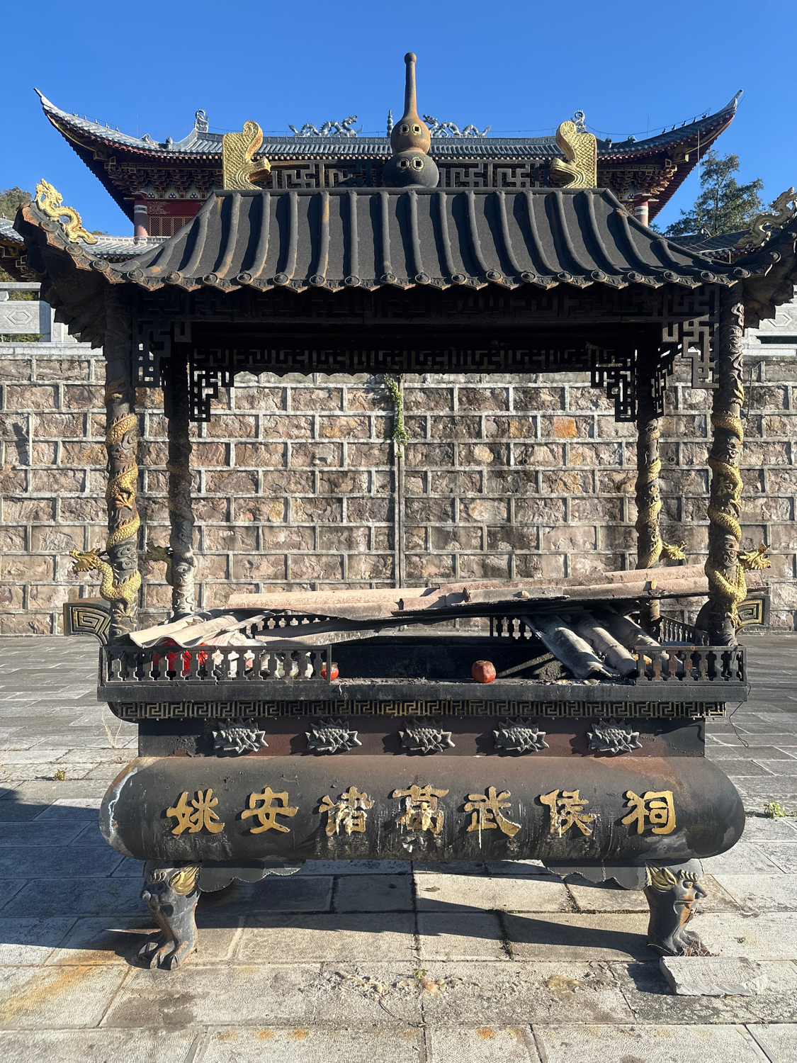 姚安武侯祠实景照片