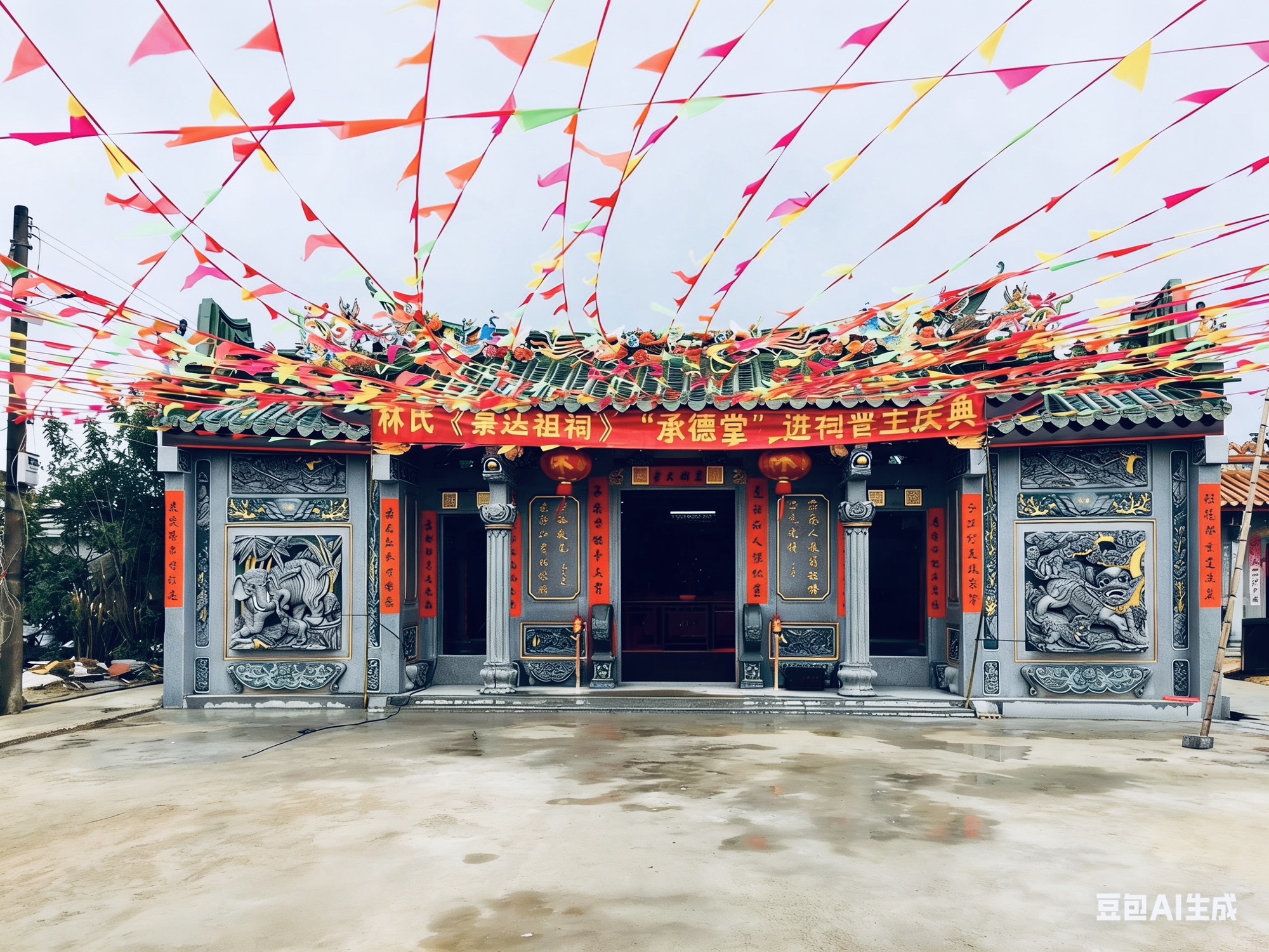 景达祖祠实景照片