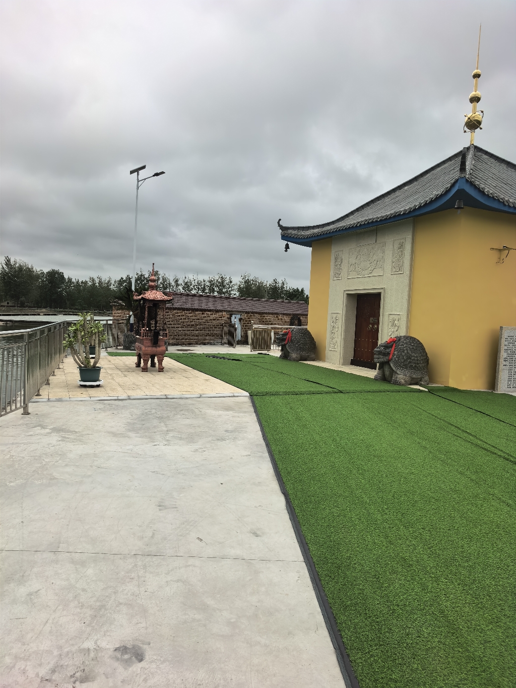 栾滩村土地庙实景照片