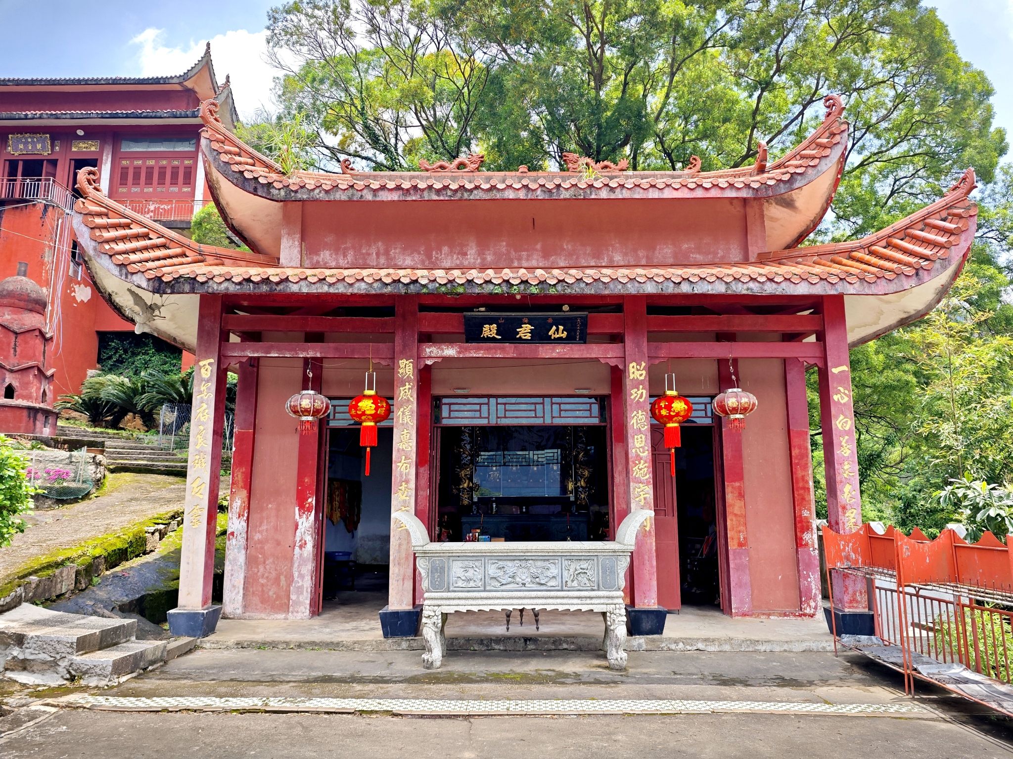 岳梅山仙君寺实景照片