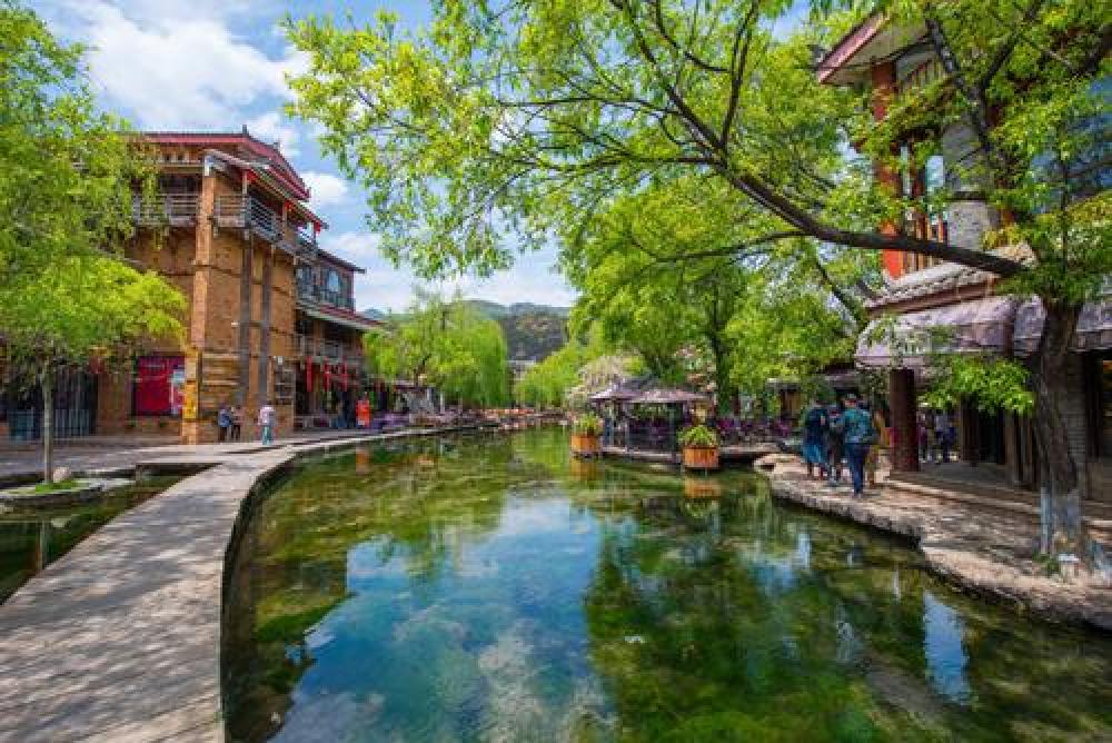 束河古镇-九鼎龙潭景点图片