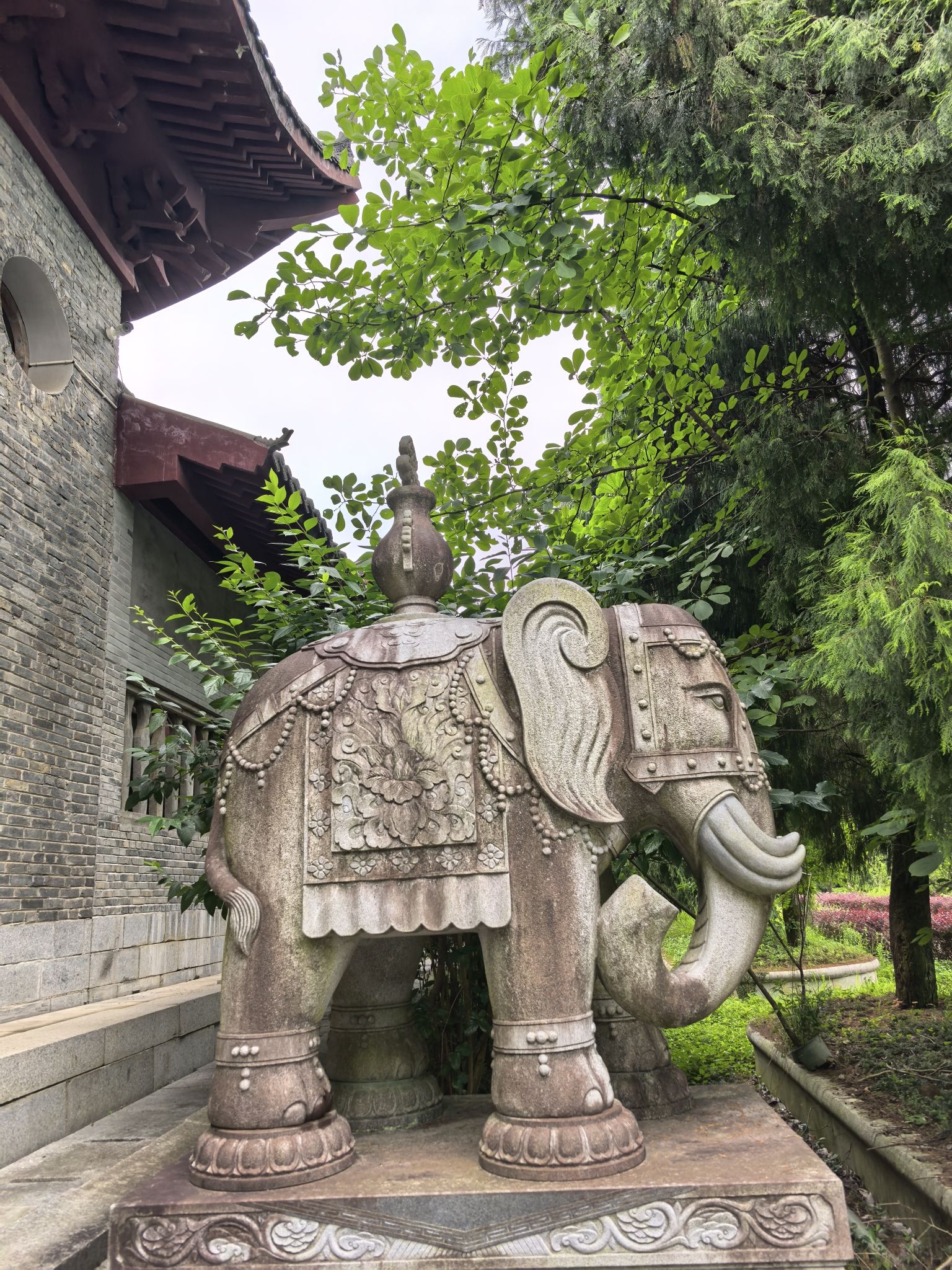 云居山下院庆云禅寺实景照片