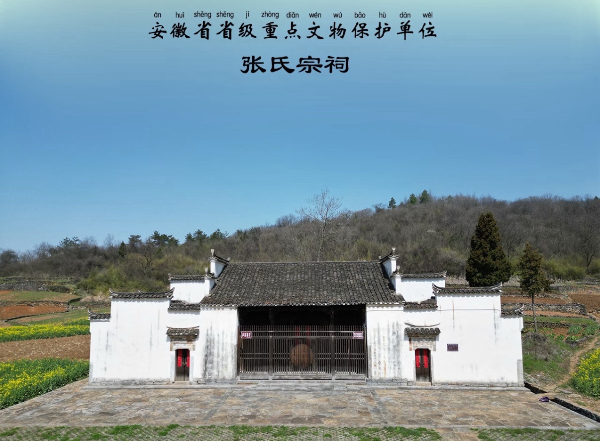 何湾镇龙山村张氏宗祠实景照片