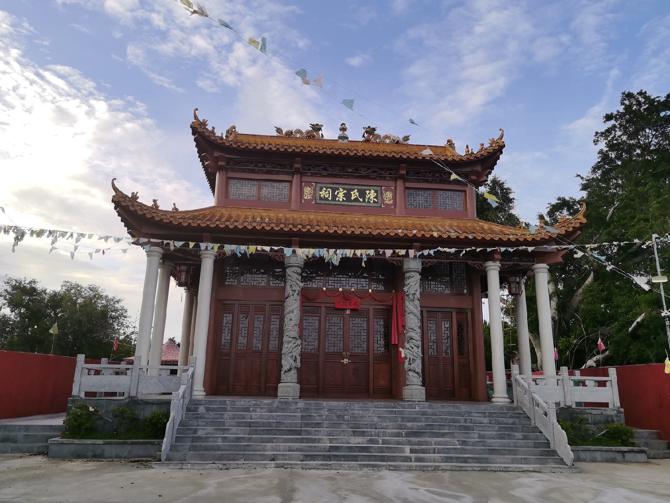 水流陈氏宗祠实景照片
