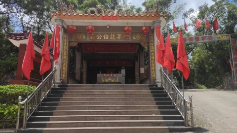 竹竿龙伯公庙实景照片