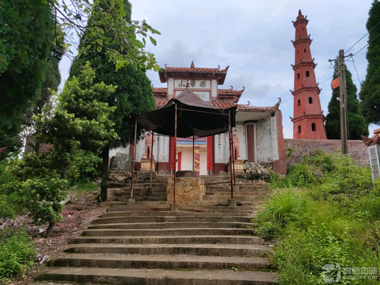 西华山道观实景照片