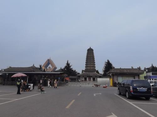 法门寺寺院-玉佛殿实景照片