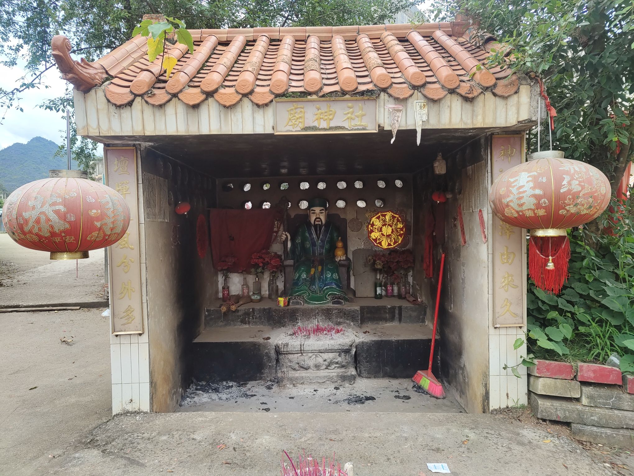 社神庙实景照片