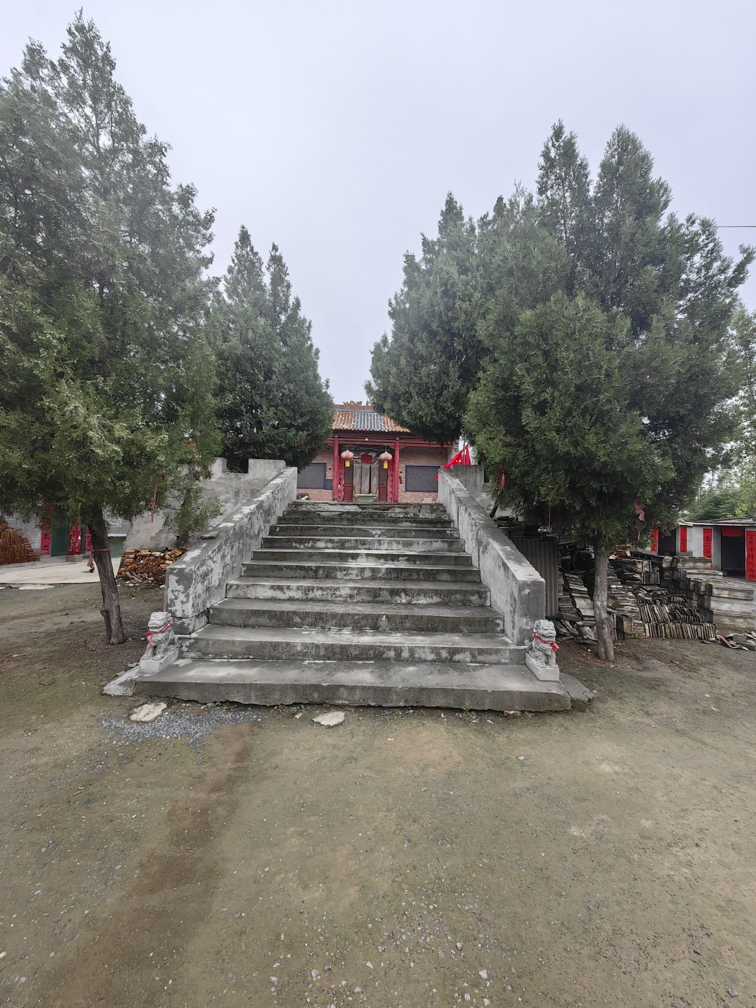 邱村汉高祖庙实景照片