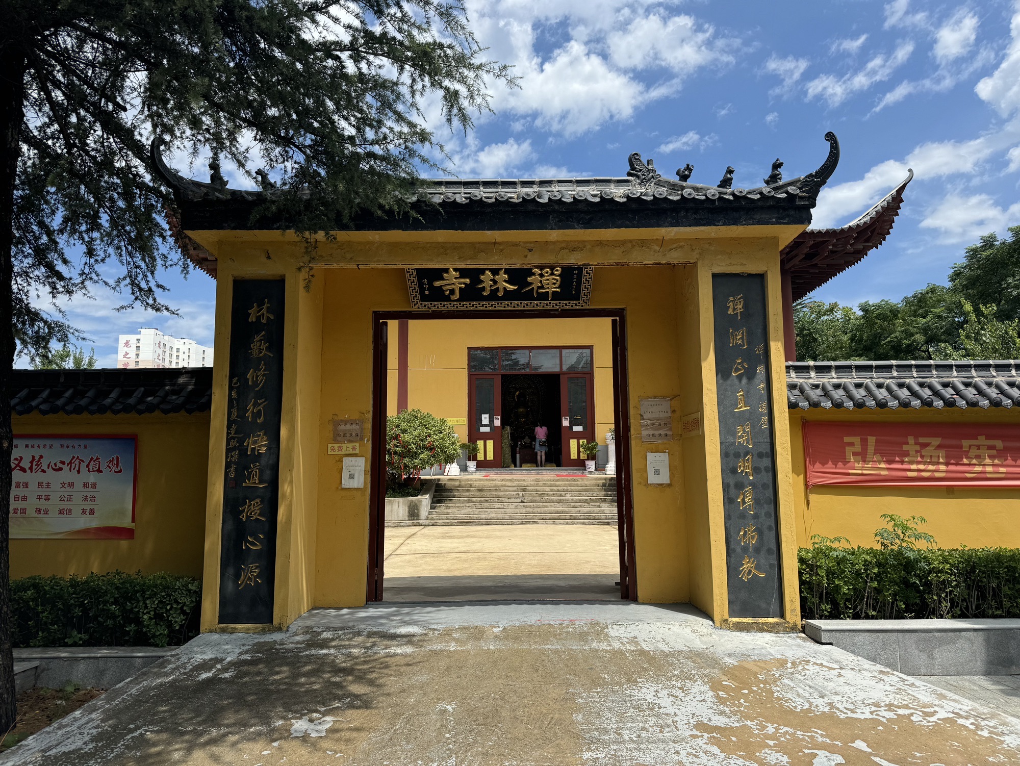 禅林寺实景照片