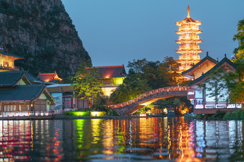 桂林市两江四湖景区景点图片