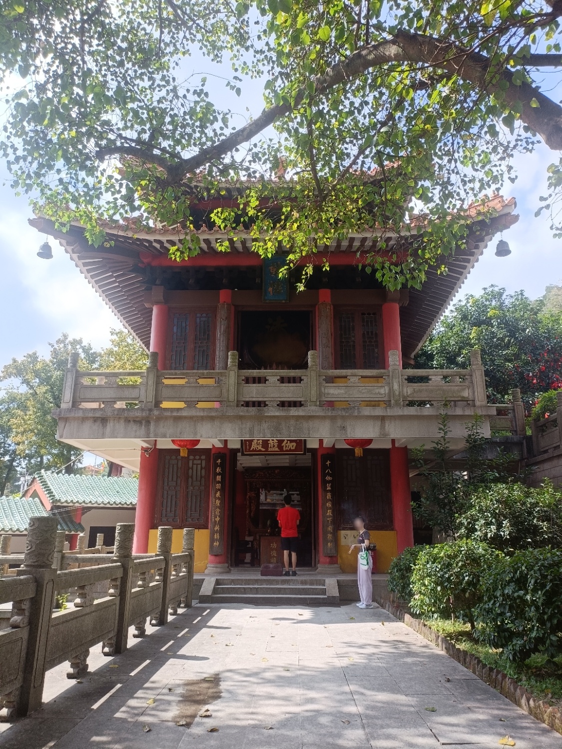 伽蓝殿实景照片