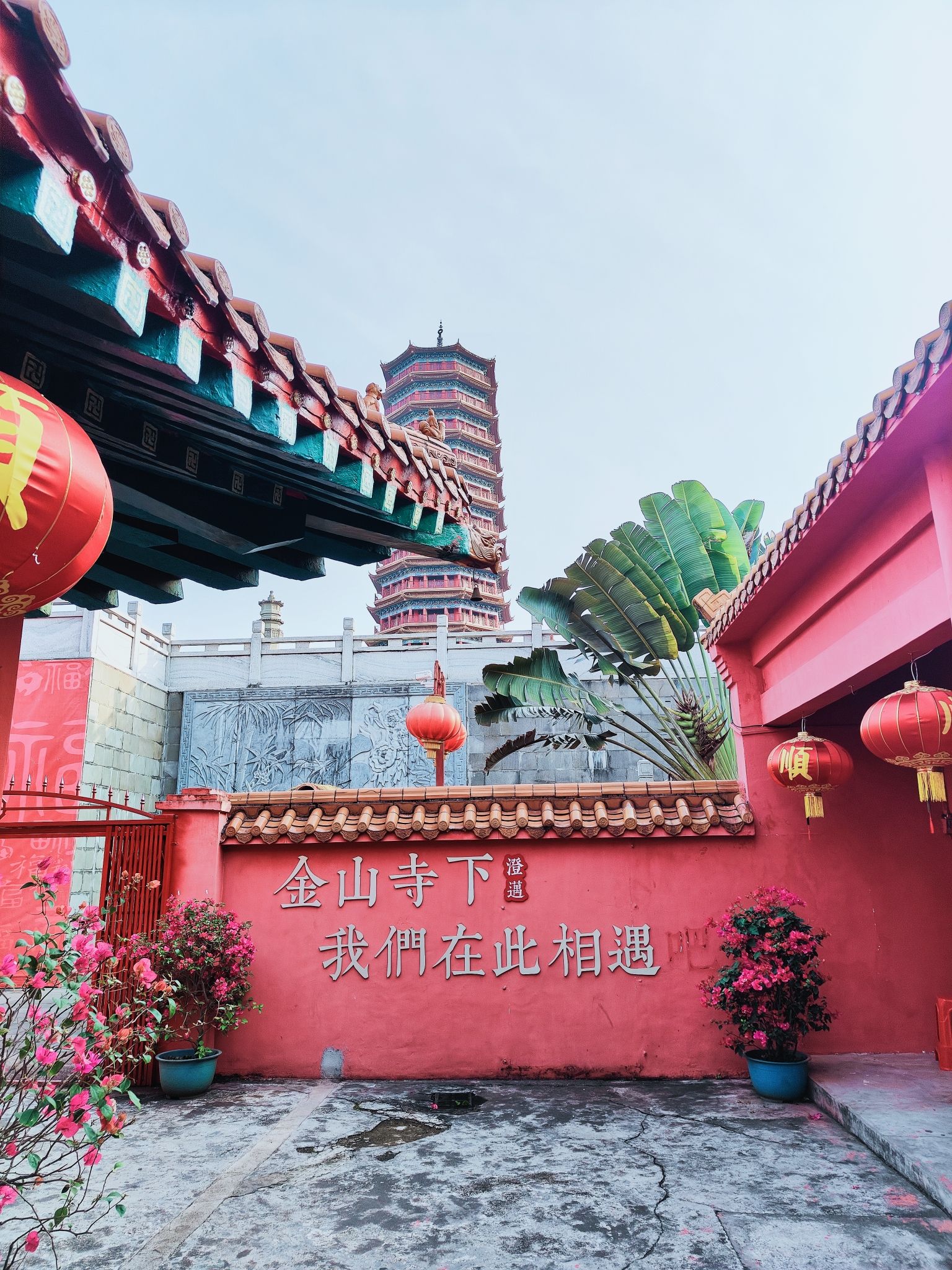 金山寺实景照片