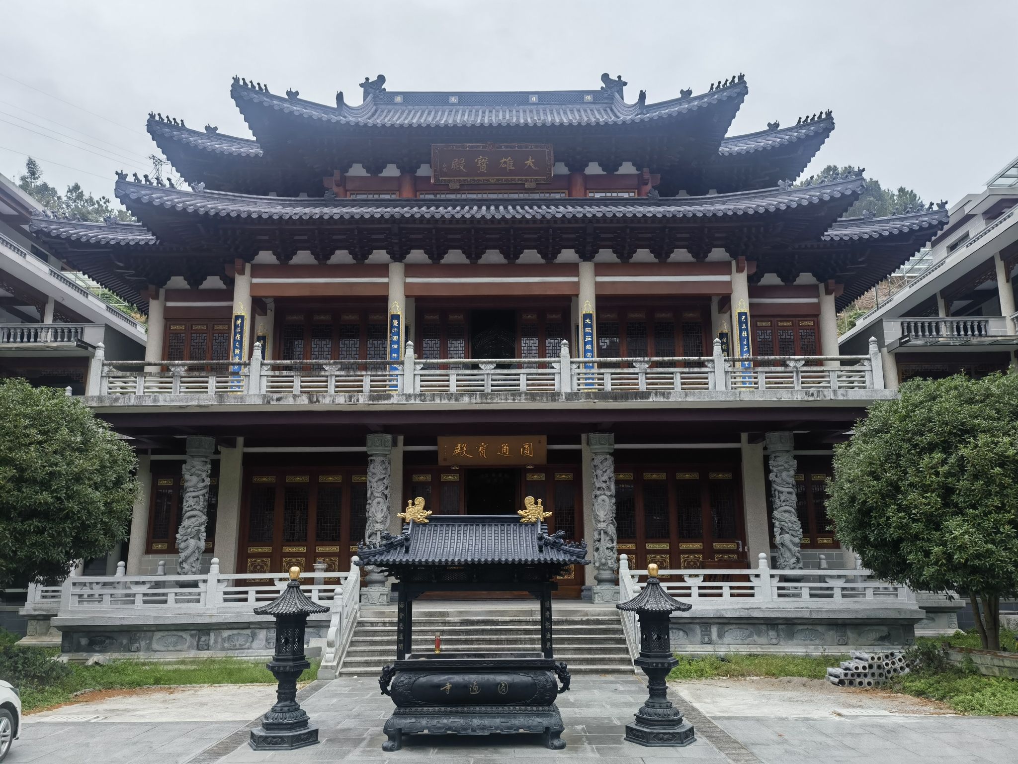 福鼎市前岐小岳村圆通寺实景照片