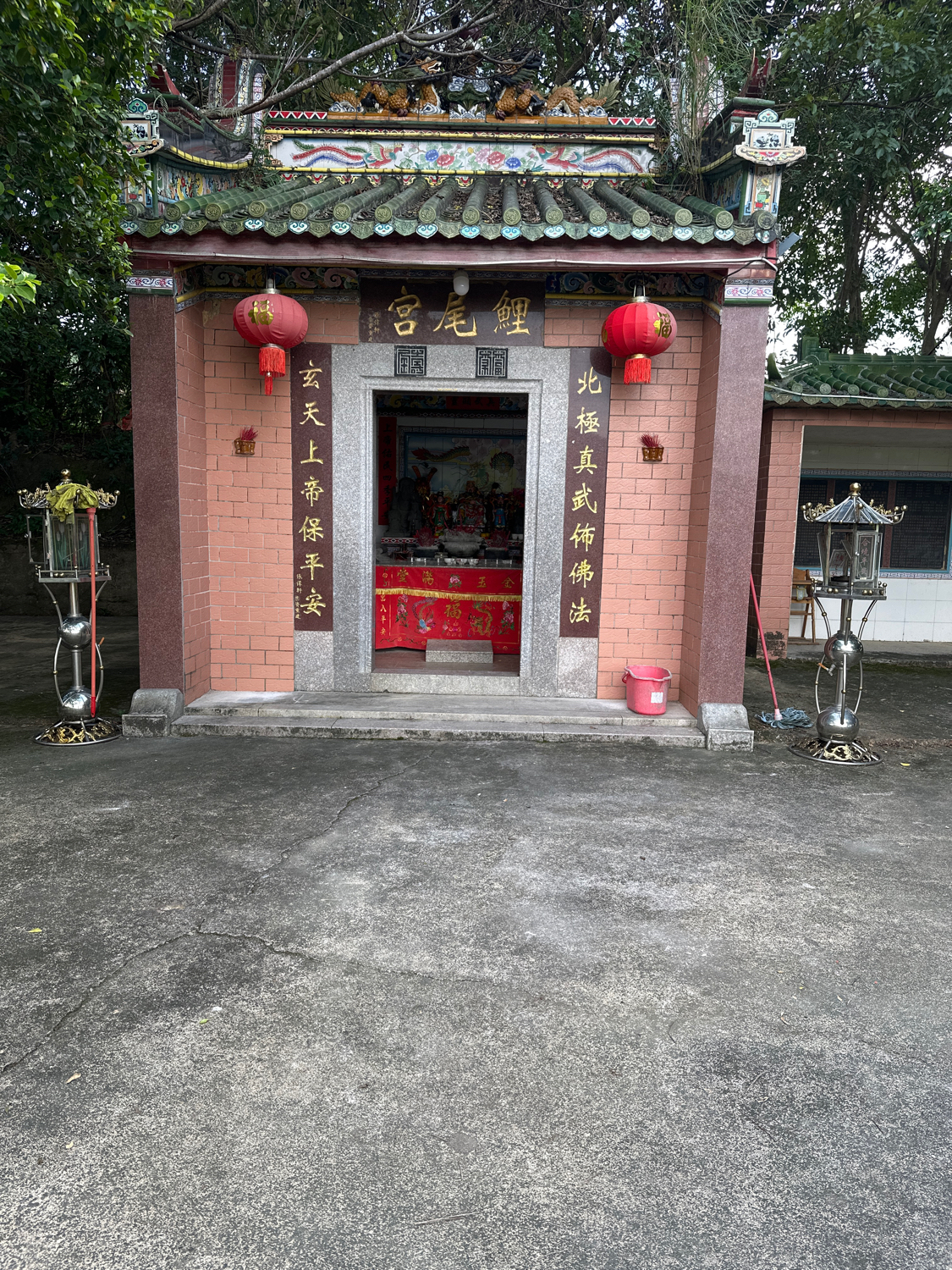 鲤尾宫实景照片