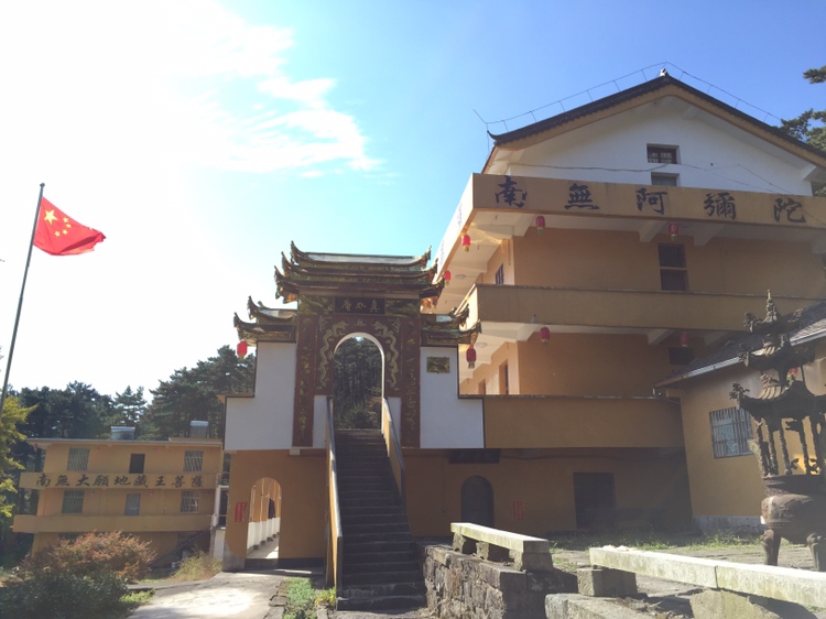 九华山风景区-真如庵实景照片