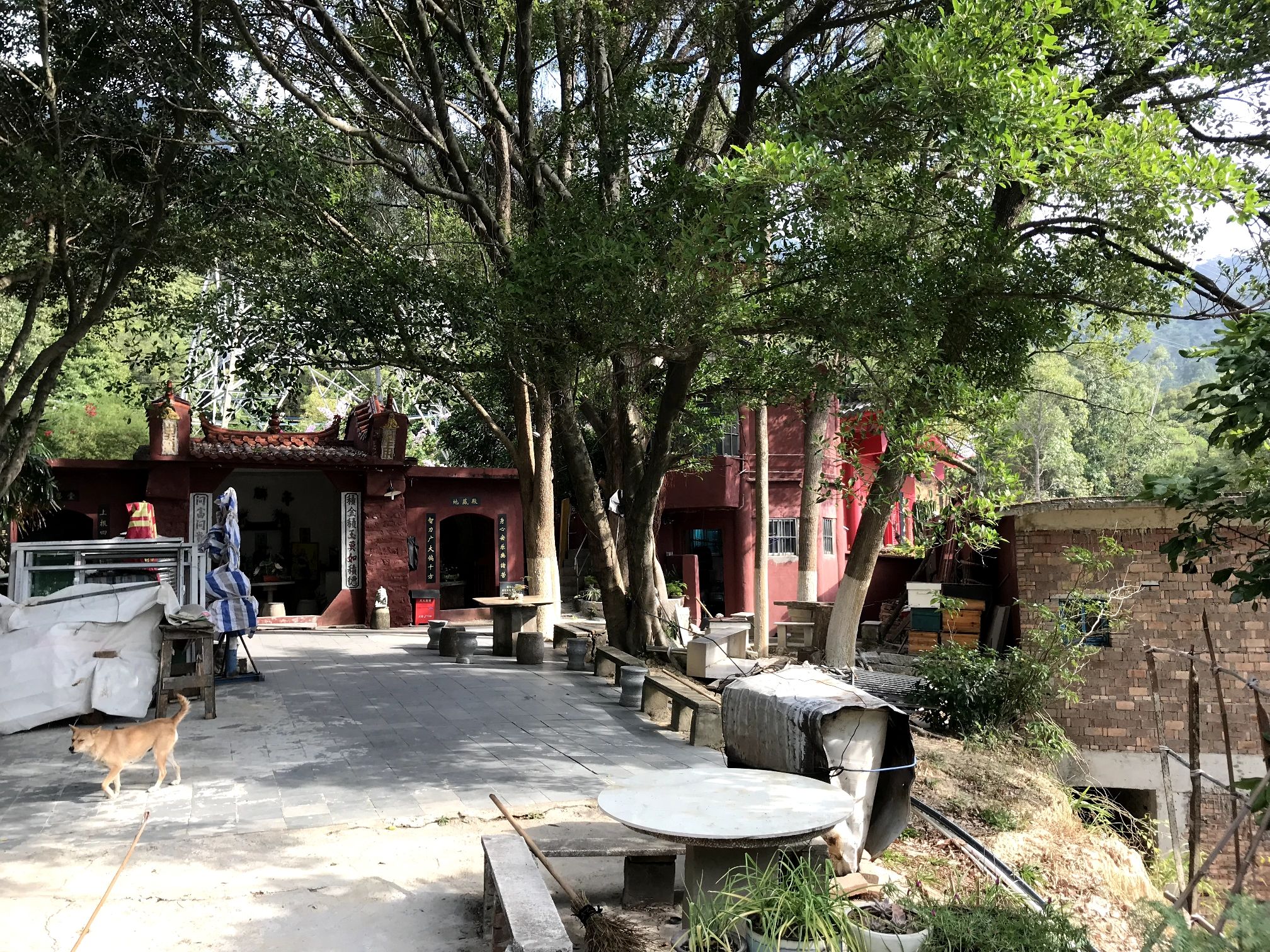 莲花山观音寺实景照片