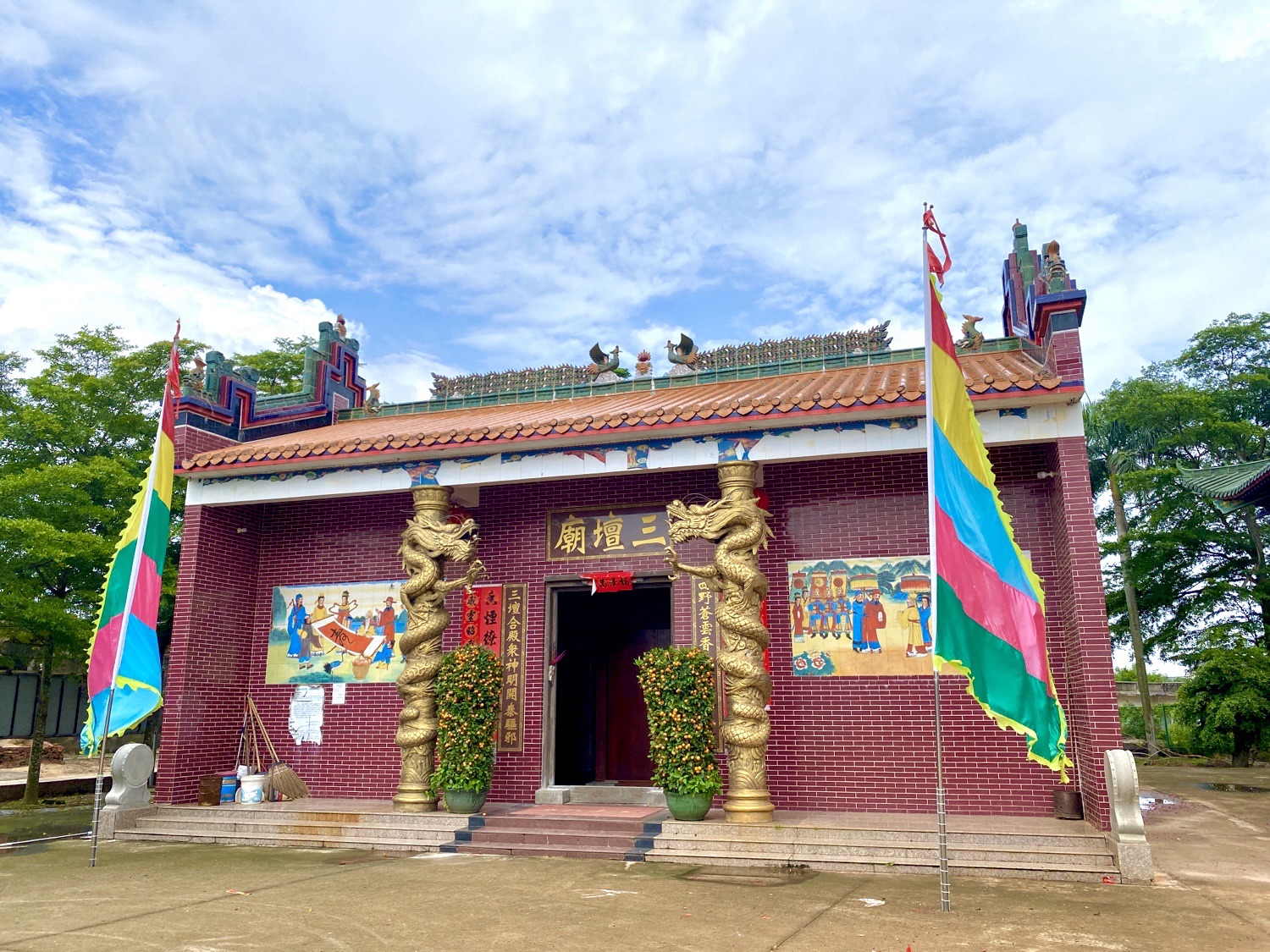三壇庙实景照片