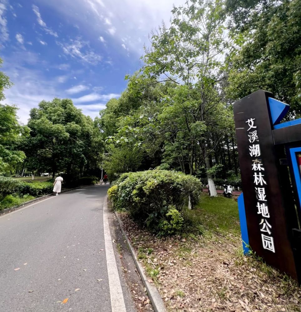 艾溪湖森林湿地公园景点图片