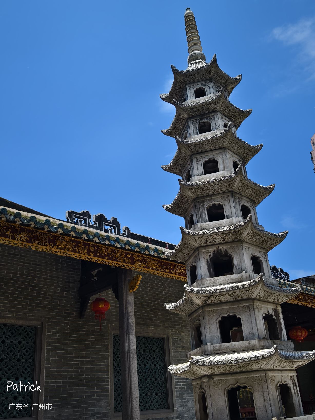 华林寺舍利塔实景照片