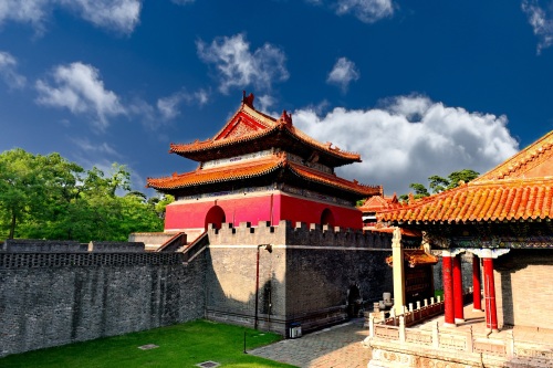 沈阳市东陵公园-清福陵-方城
