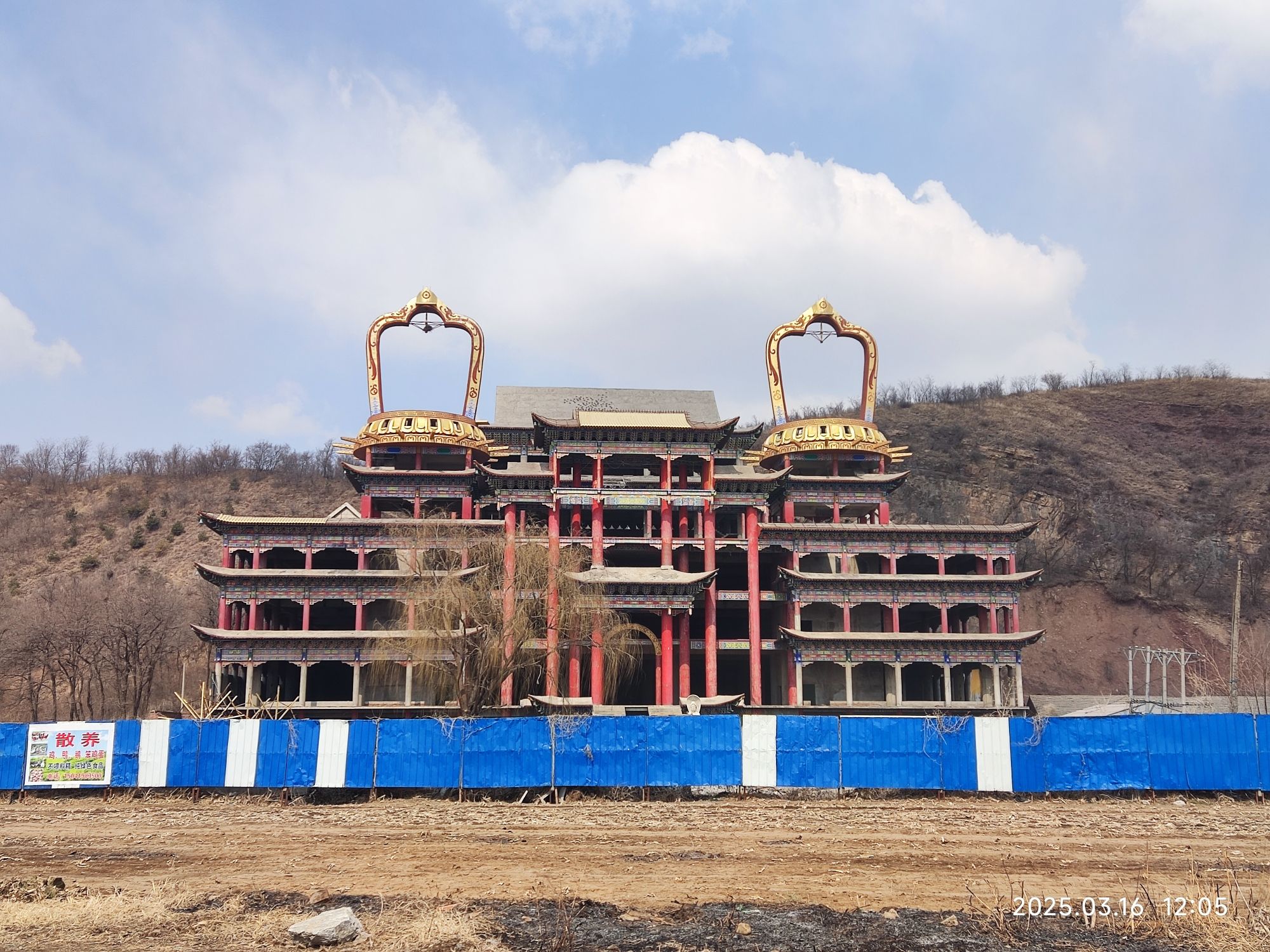 龙子山太和寺实景照片