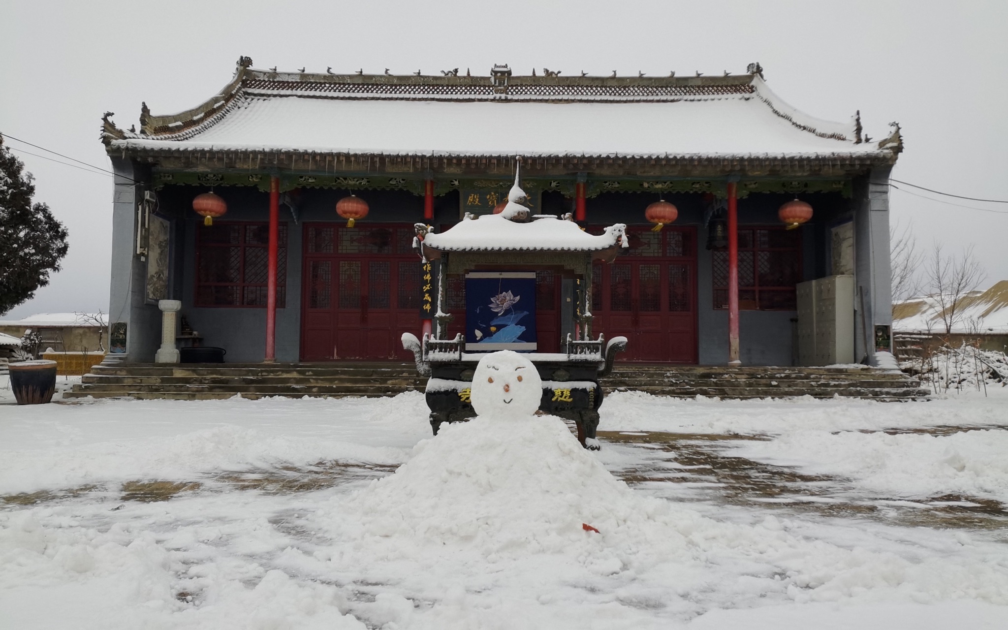 慈恩寺实景照片