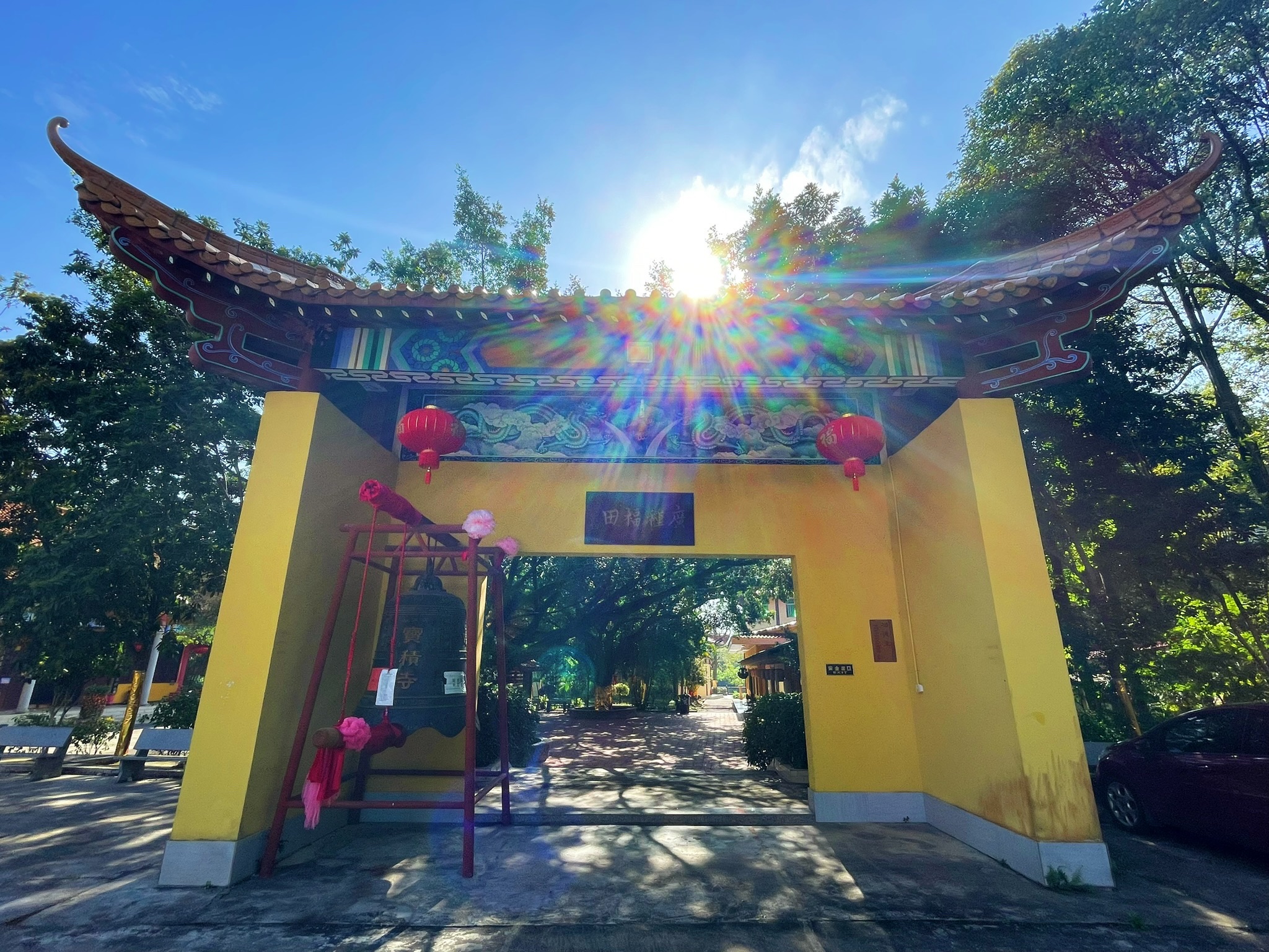 皇家寺院宝积寺实景照片