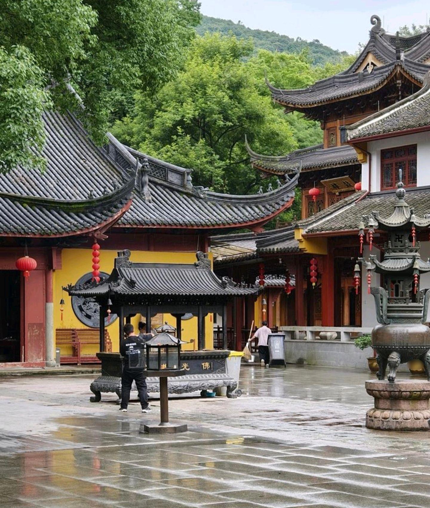 天竺三寺实景照片