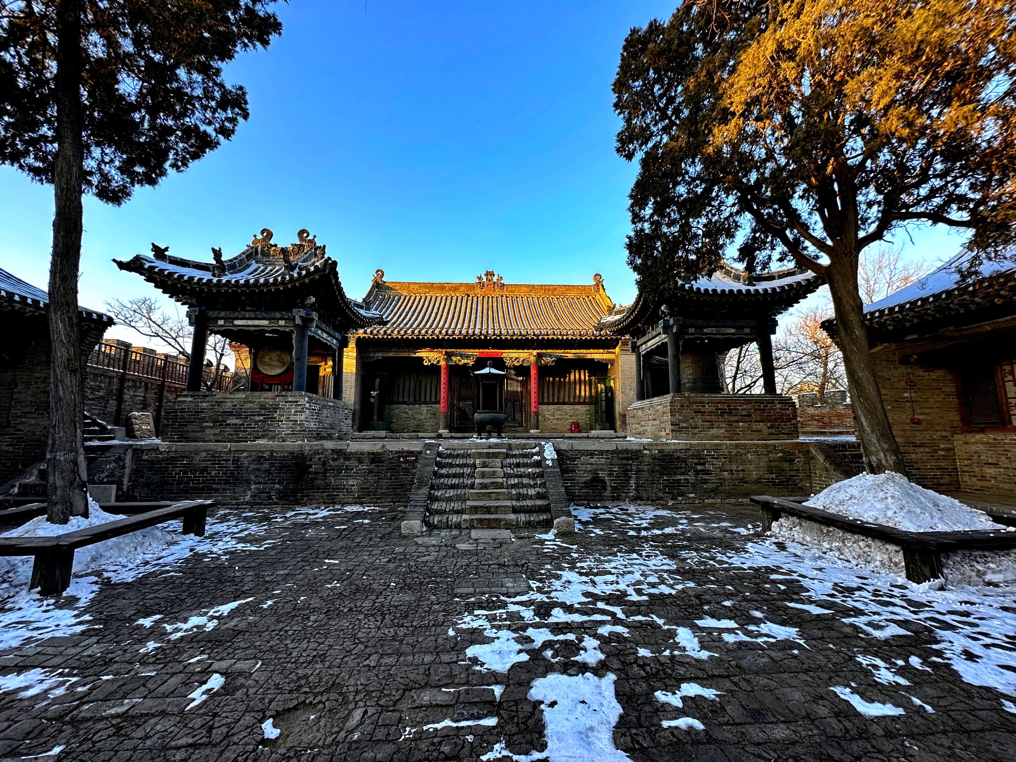 张壁古堡-关帝庙实景照片