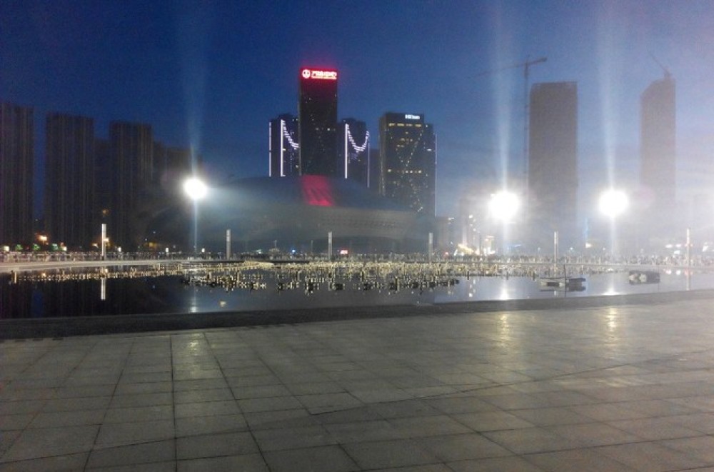 东港音乐喷泉广场景点图片