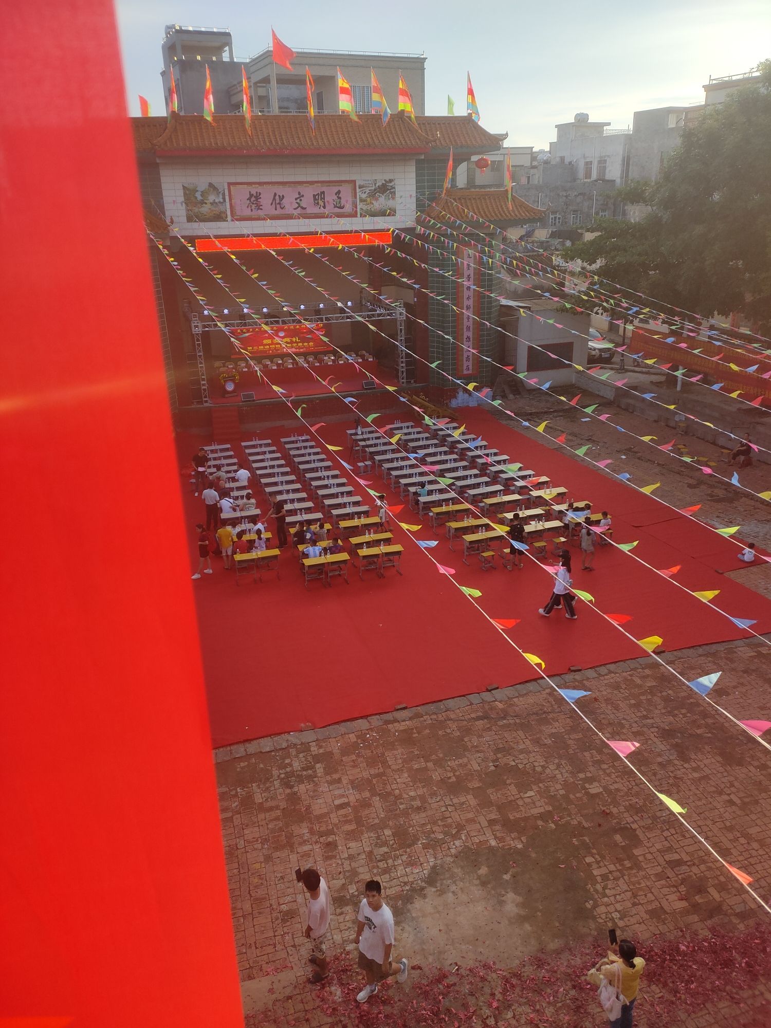 通明白鸽寨宣封庙实景照片