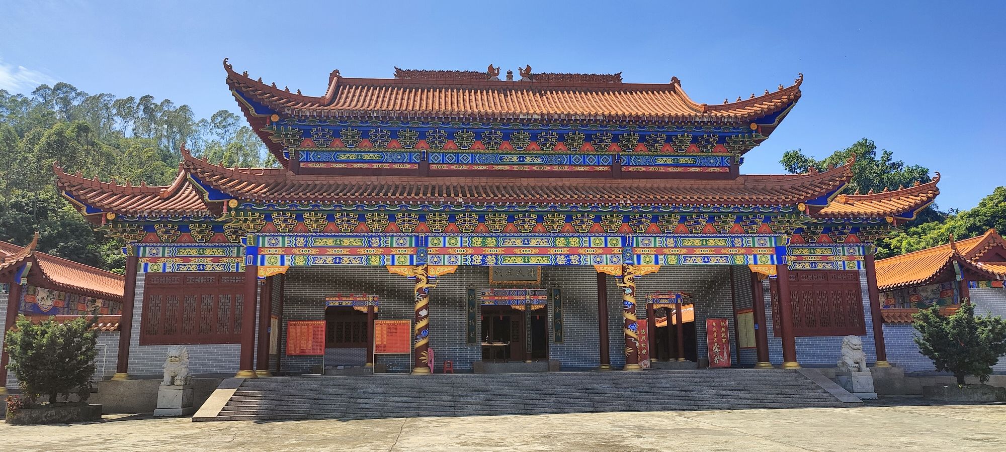 岑溪归义金坡陈家祠实景照片