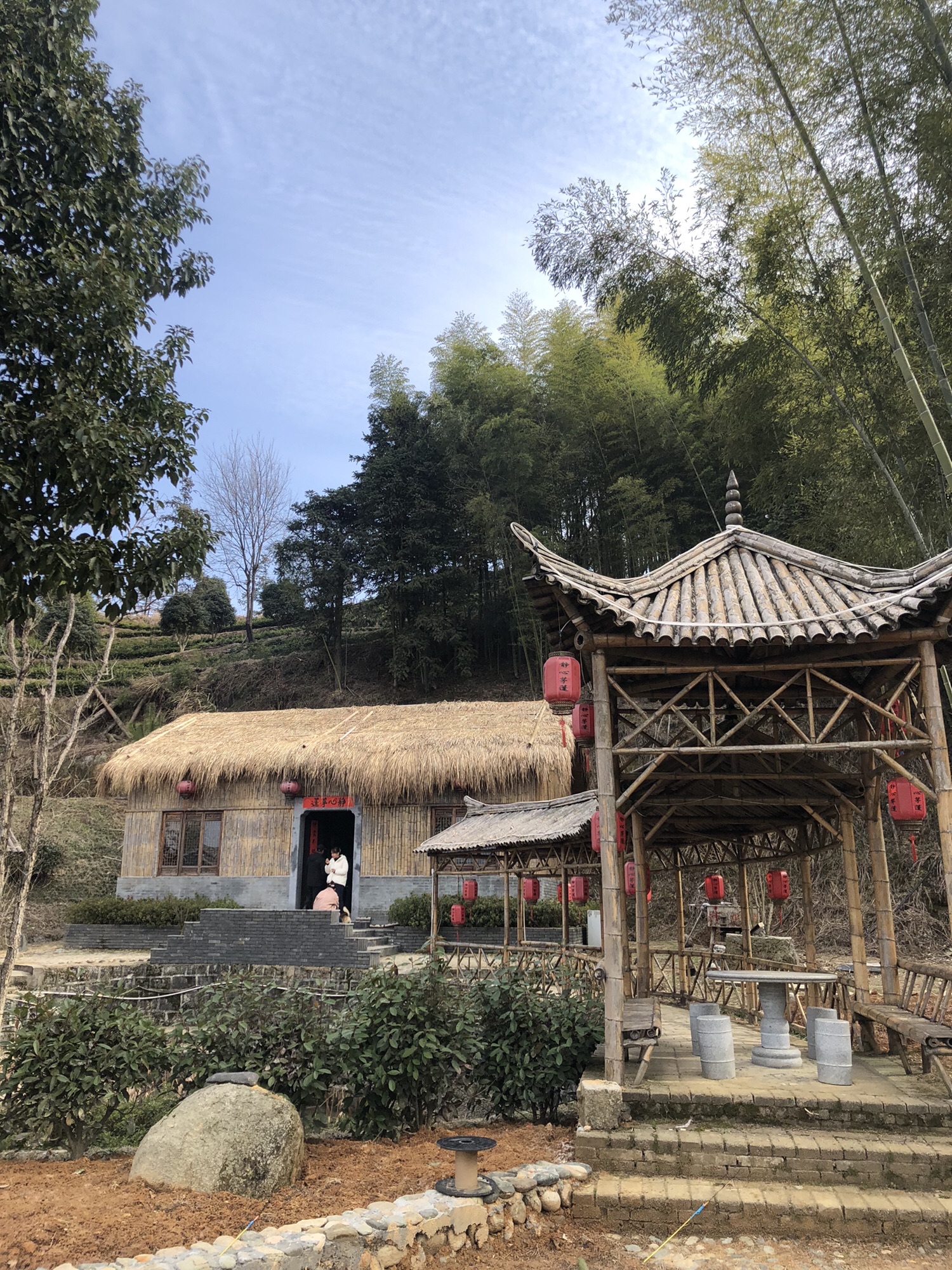 黄山松山寺实景照片