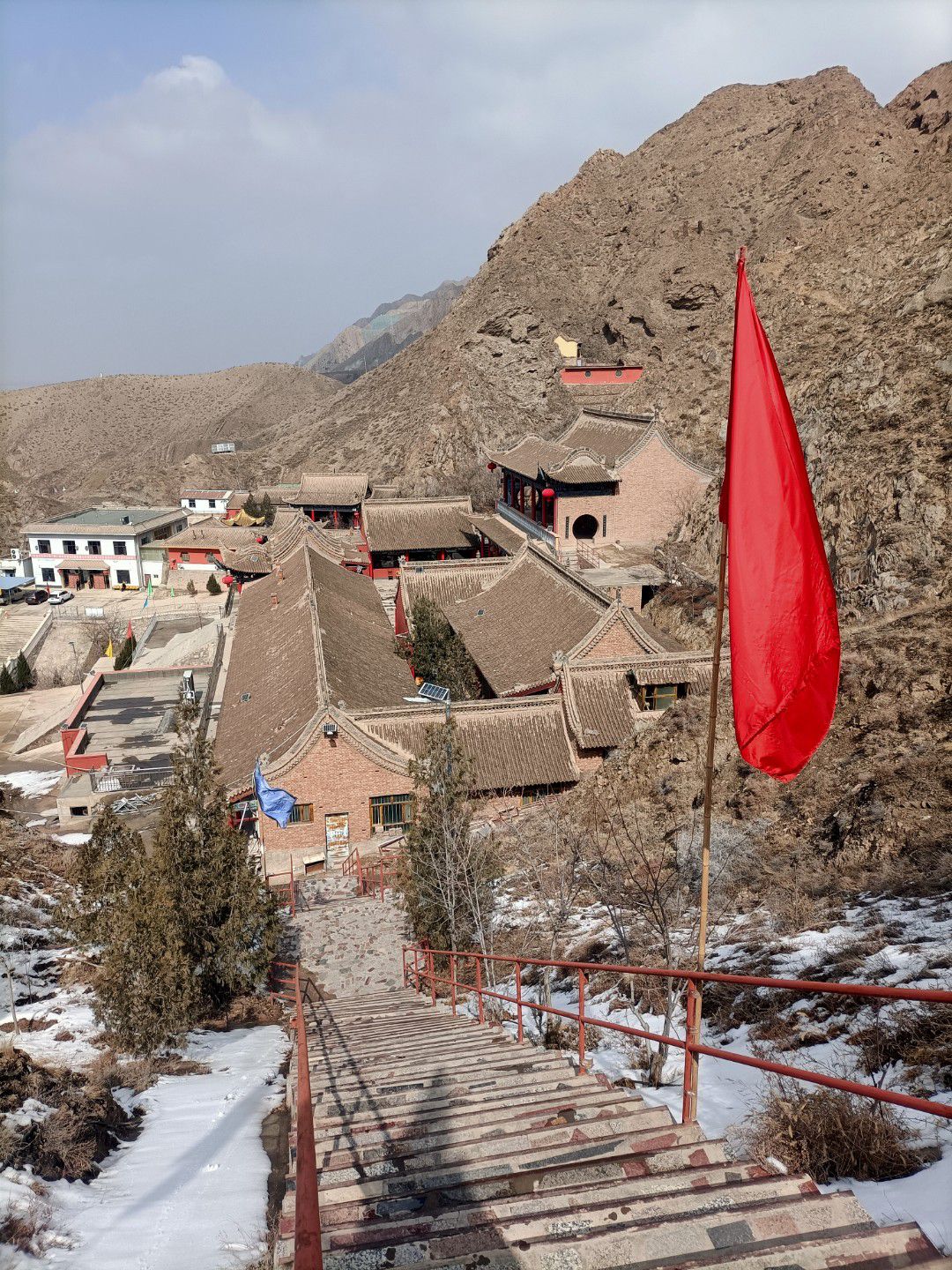 白马寺庙实景照片