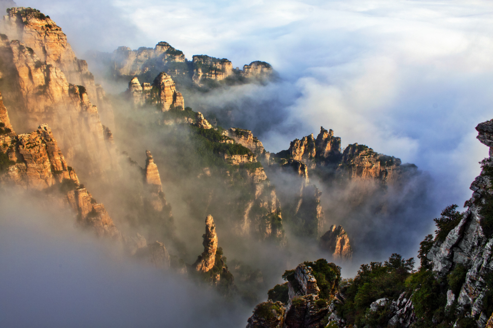 白石山国家地质公园景点图片