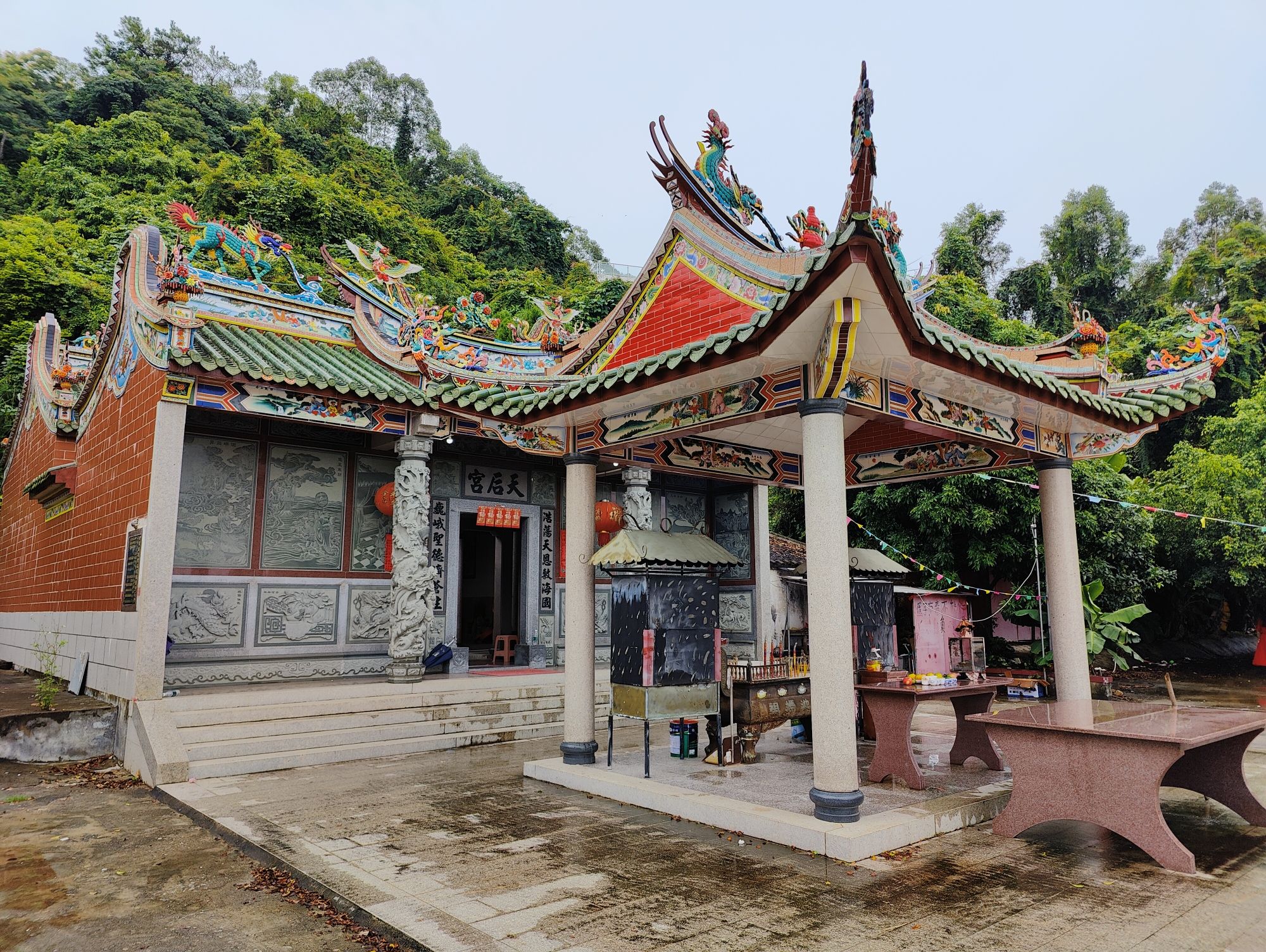 巽寮滨海旅游度假区-凤池岛妈祖庙实景照片