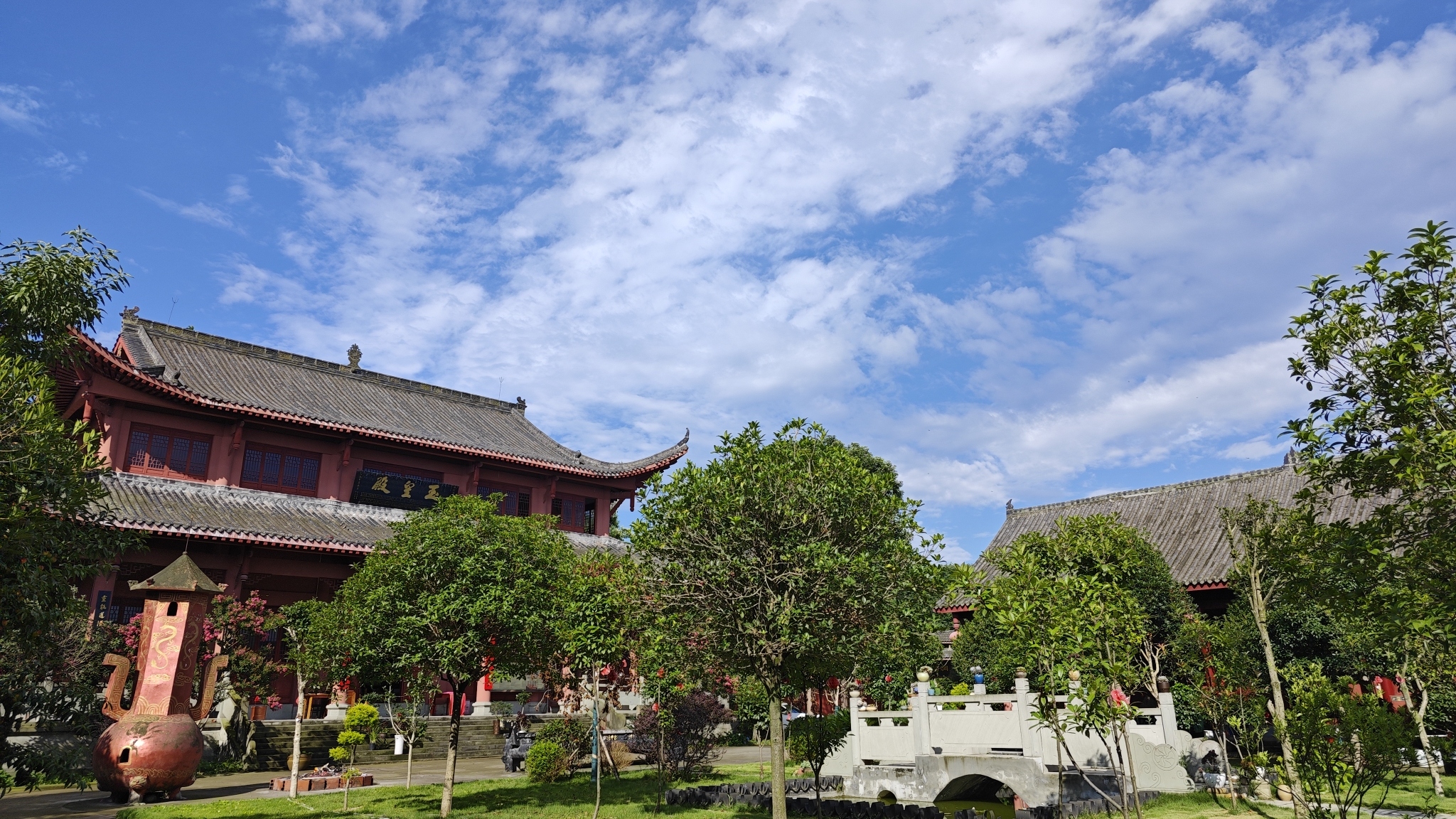 洞仙白衣观实景照片