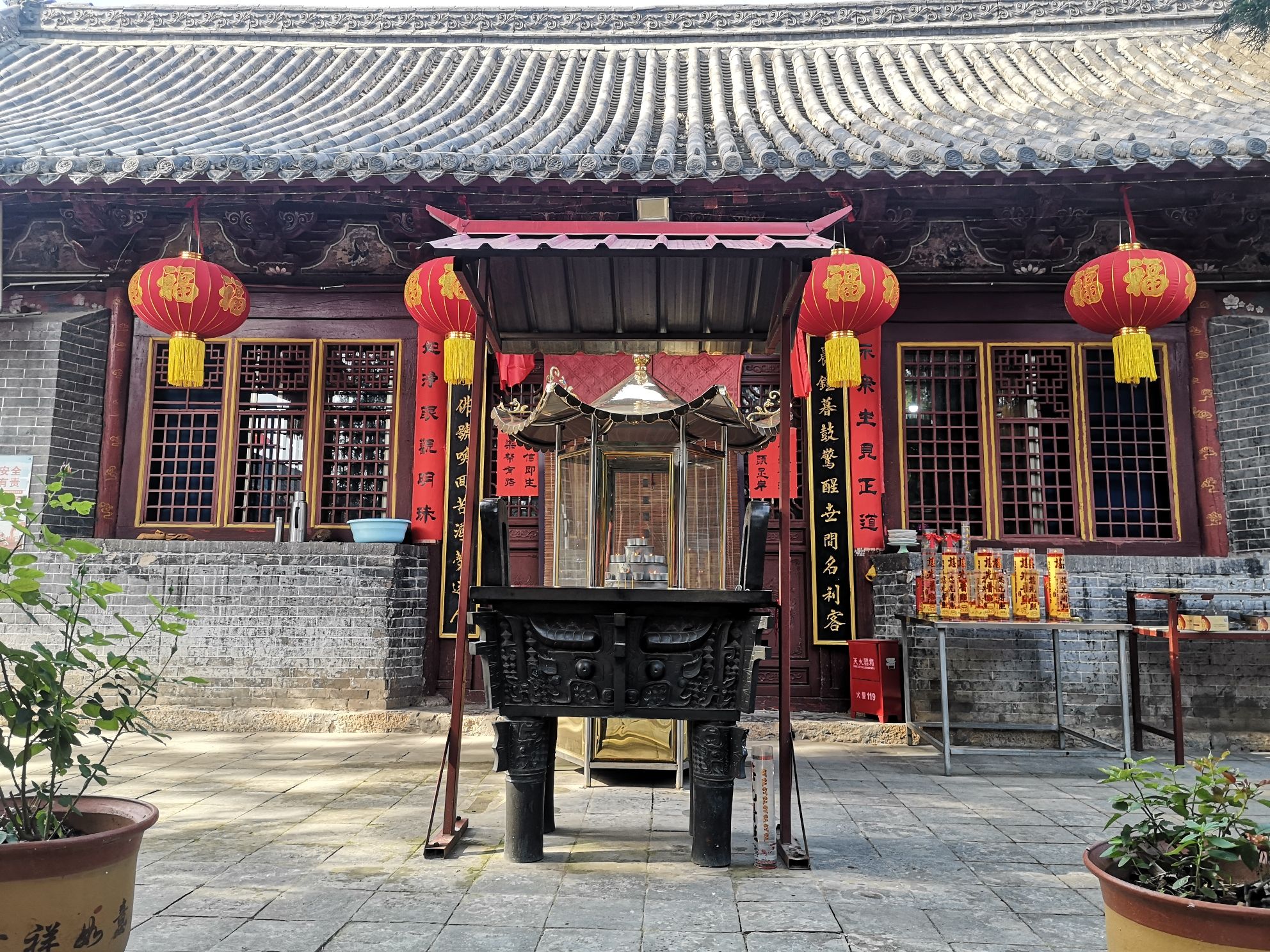 大觉寺实景照片