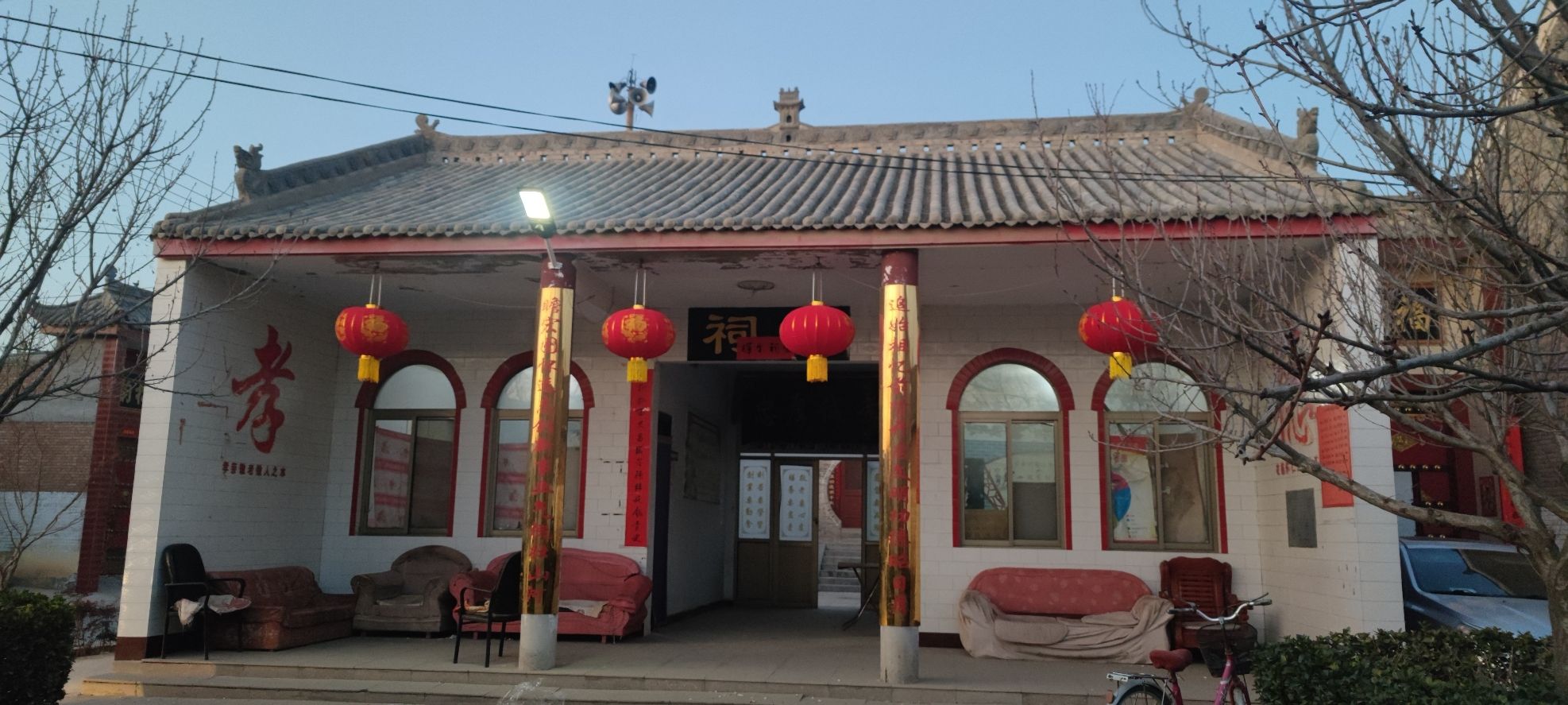 高村祠堂实景照片