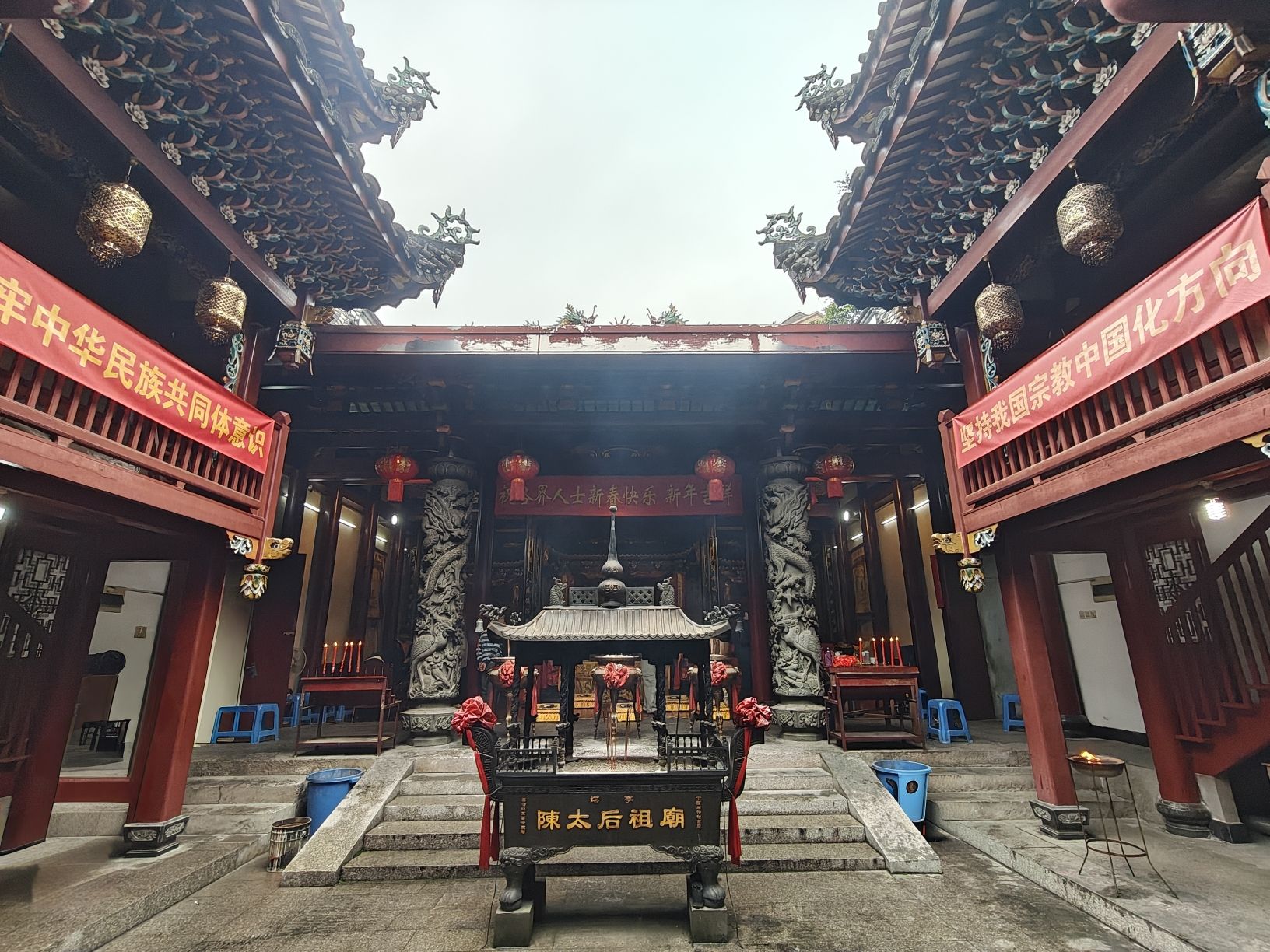 塔亭临水陈太后祖庙实景照片