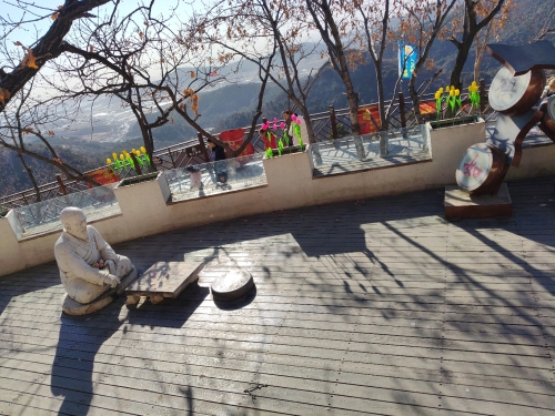 青岩寺风景区-对弈