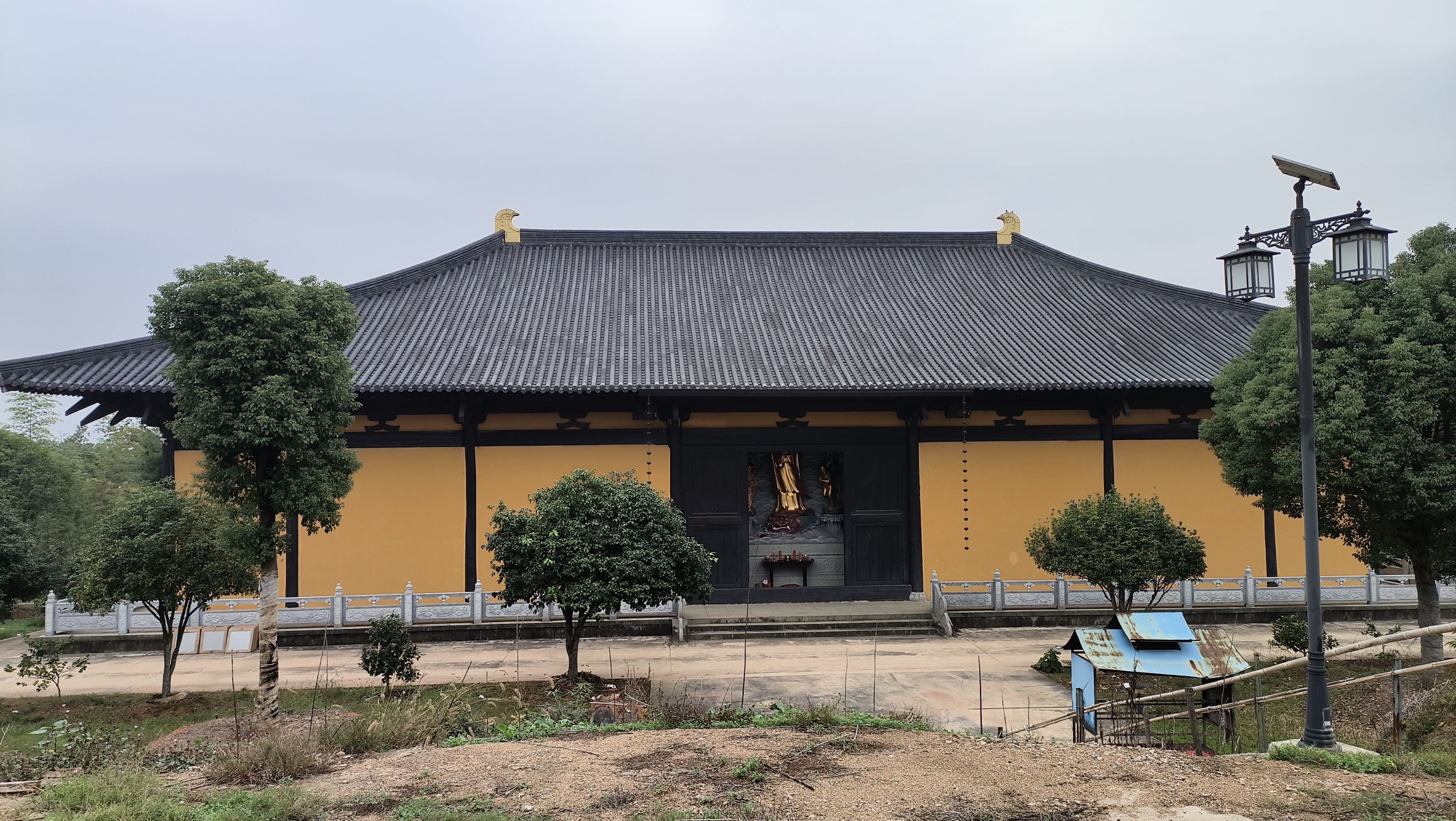兰溪市西安寺实景照片