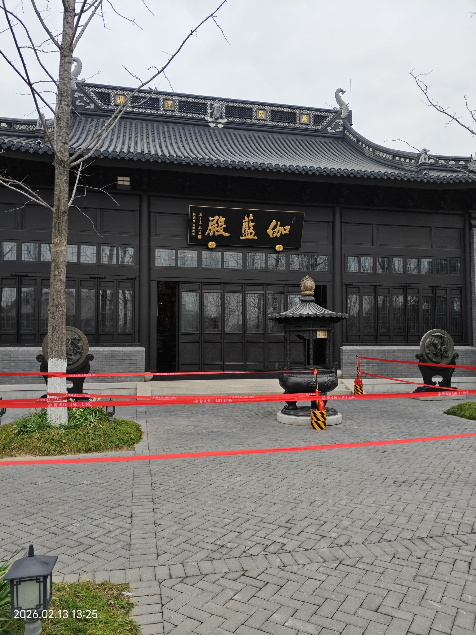 伽蓝殿实景照片