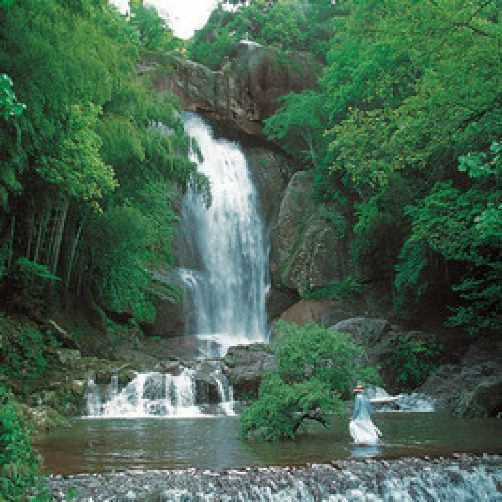 天台山石梁景区景点图片